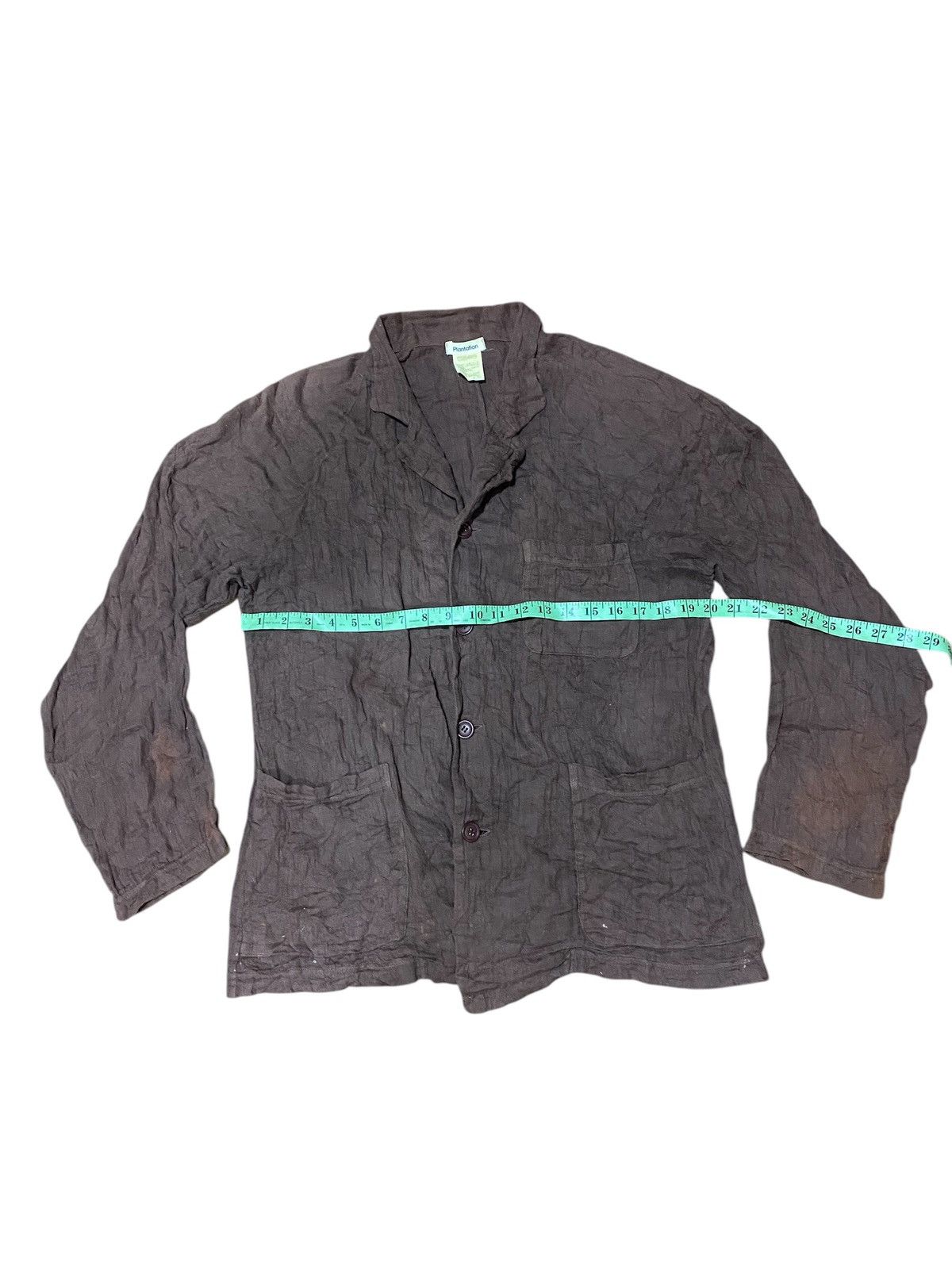 Issey Miyake × Japanese Brand × Vintage Vintage Plantation Issey Miyake Distress Jacket Size US M / EU 48-50 / 2 - 5 Thumbnail