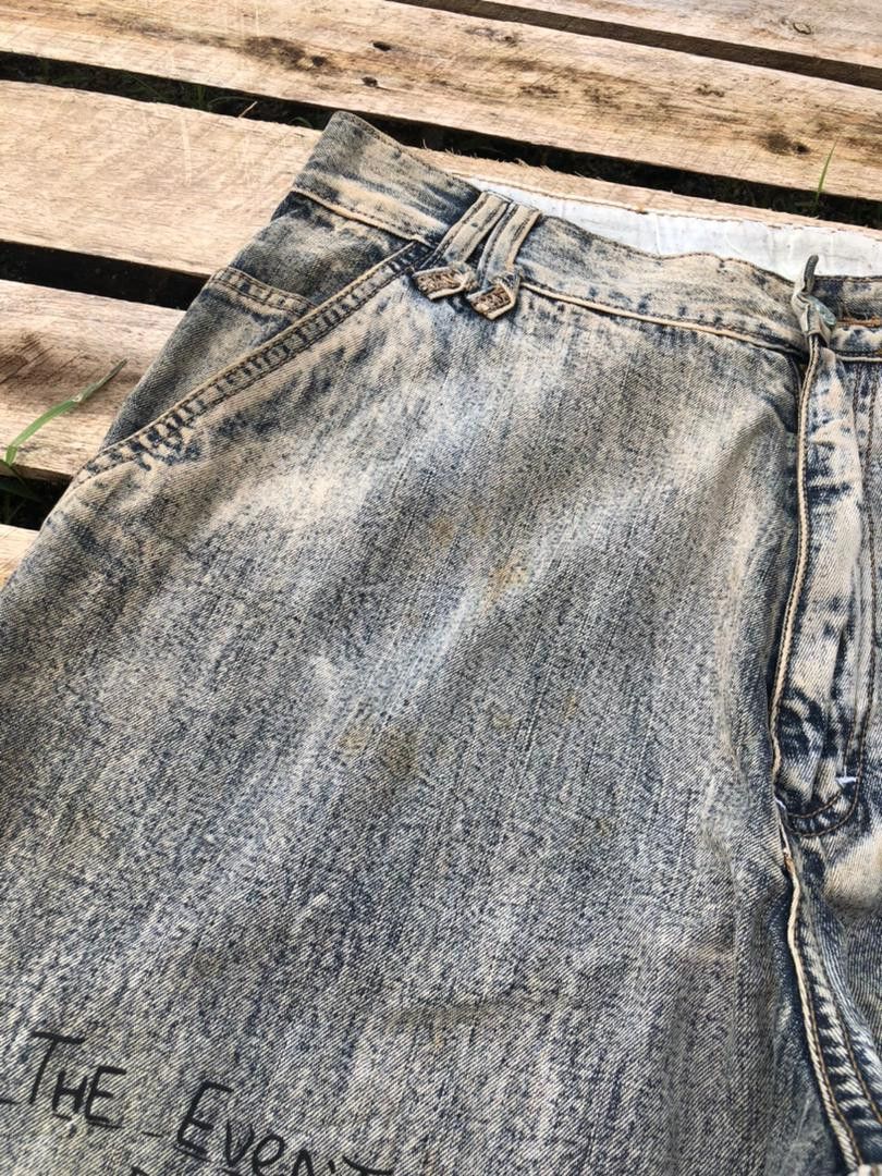 Makaveli × Vintage Vintage Makaveli Tupac Shakur Denim Jeans Size US 32 / EU 48 - 11 Thumbnail