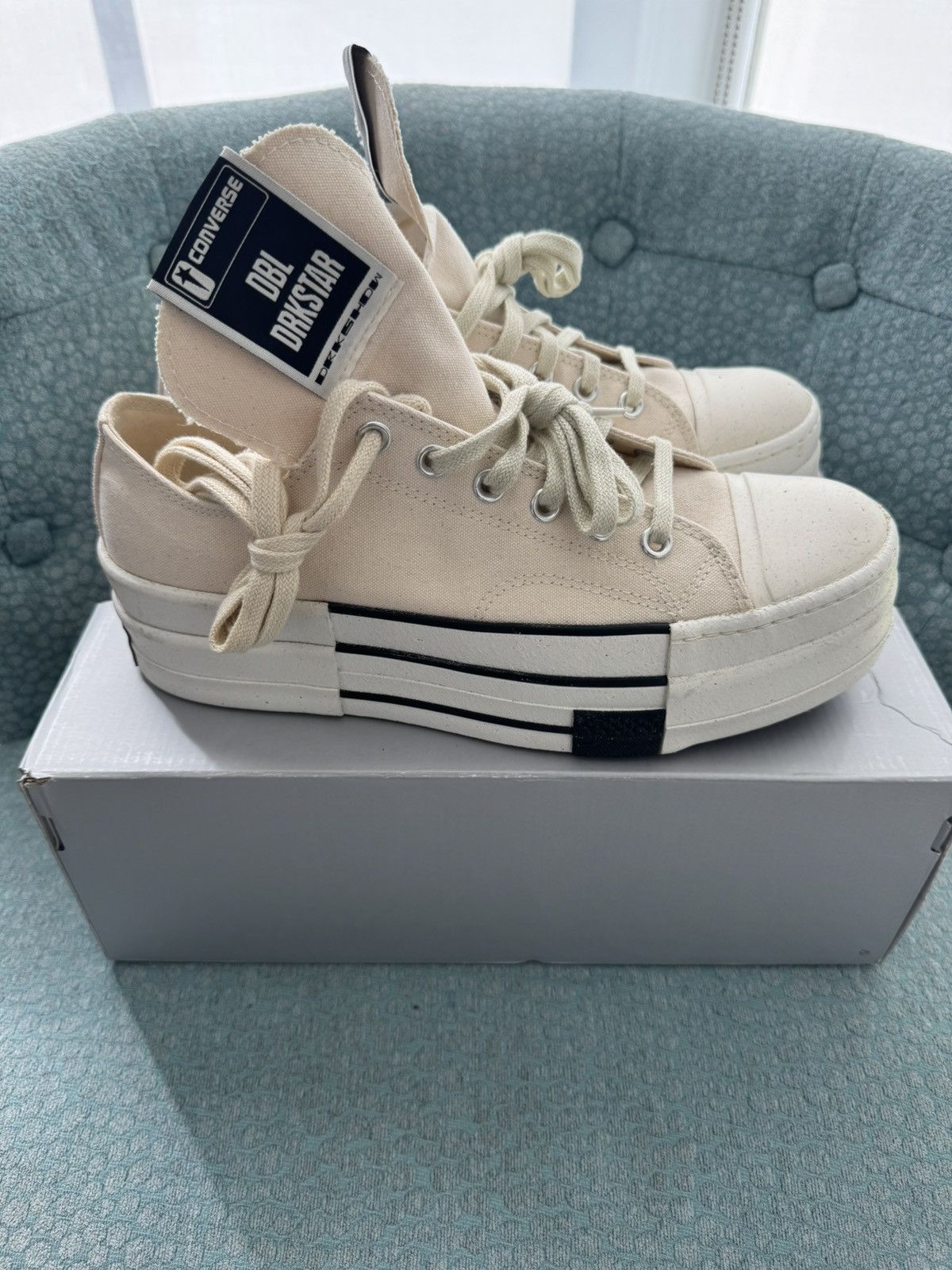 Converse × Rick Owens Rick Owens DRKSHDW DBL DRKSTAR Chuck 70 Low 