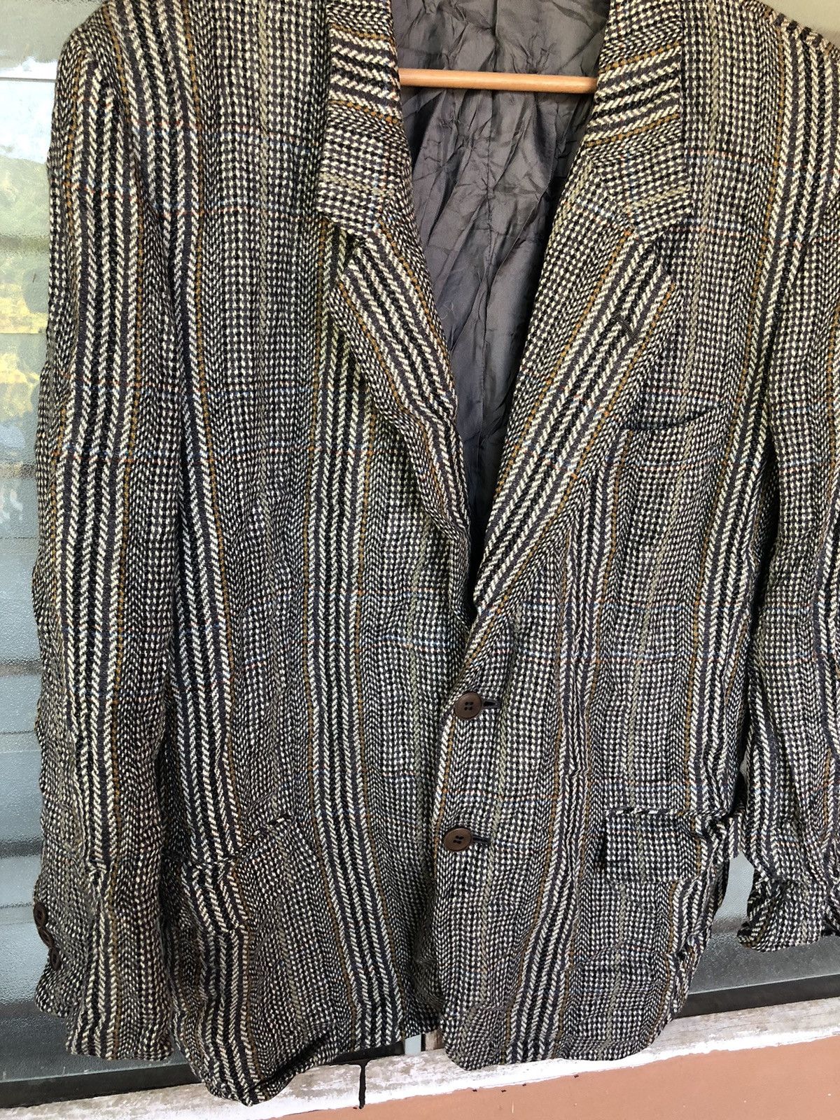 Christian Dior Monsieur Vintage Christian Dior Wool Coat Jacket Size US L / EU 52-54 / 3 - 3 Thumbnail