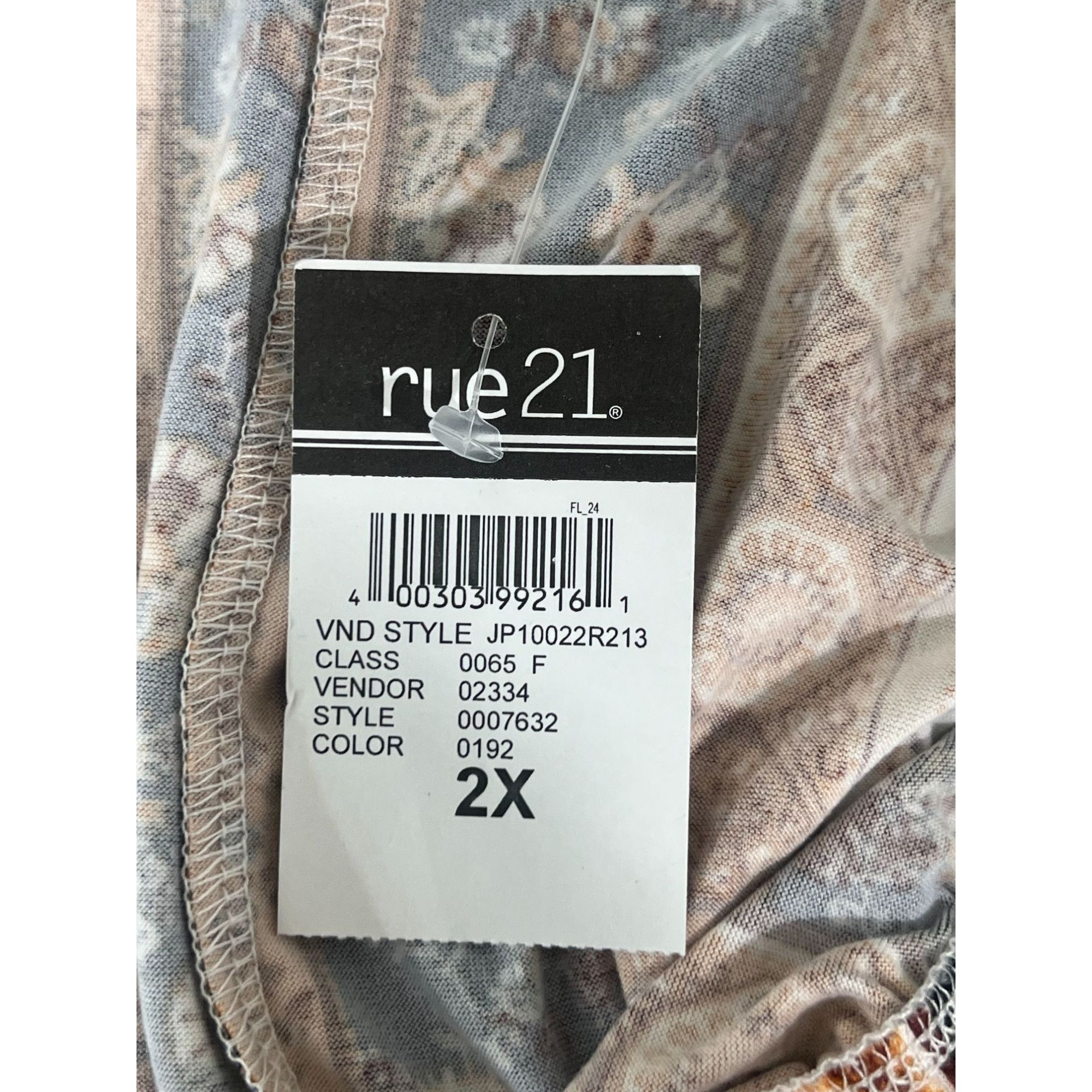 Other Rue + - Women's Flared Stretch Pants - With/Brown - 2X Size 36" / US 14 / IT 50 - 14 Thumbnail