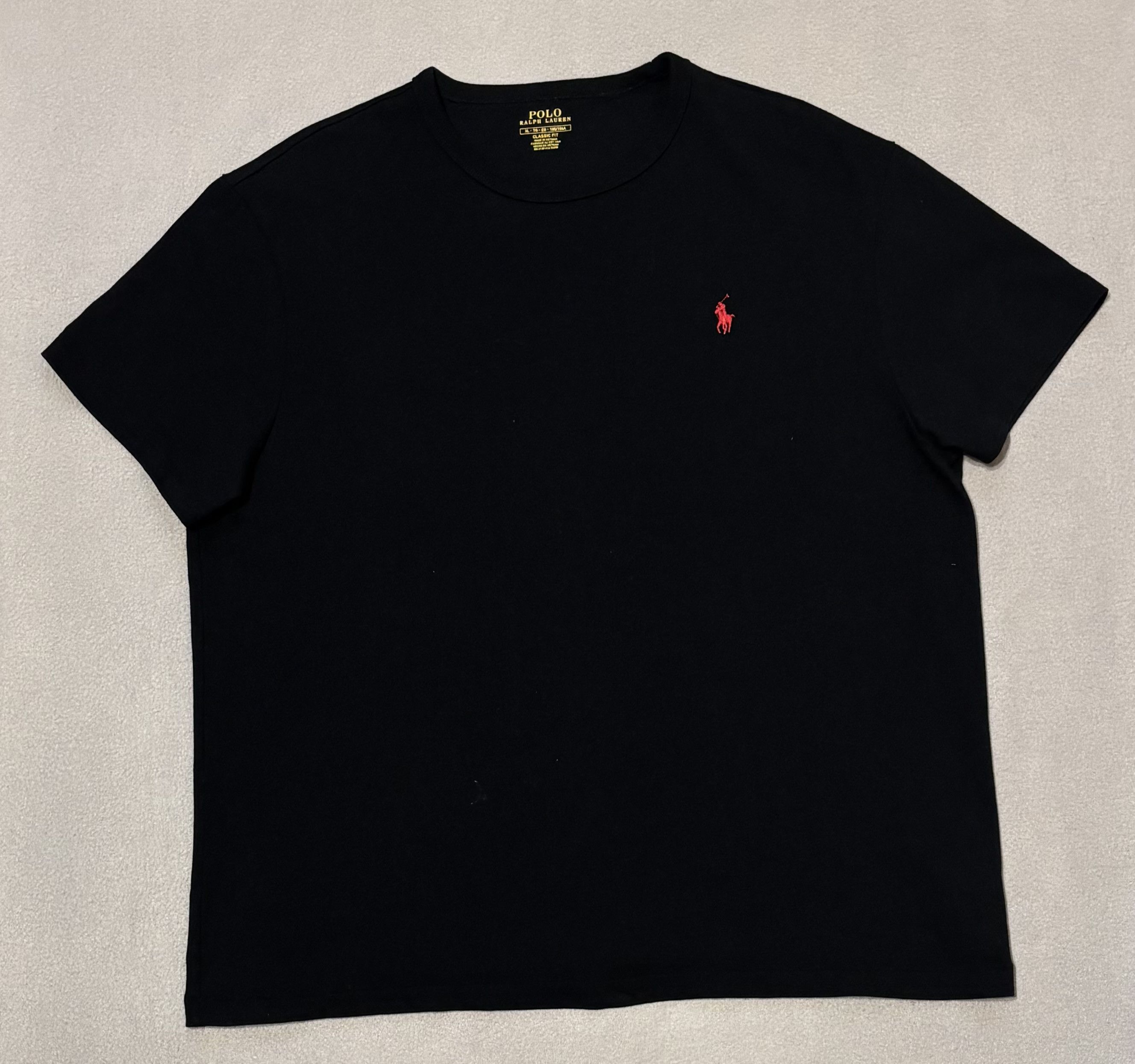 Polo Ralph Lauren Polo Ralph Lauren Black T-shirt Size. XL Size US XL / EU 56 / 4 - 5 Thumbnail
