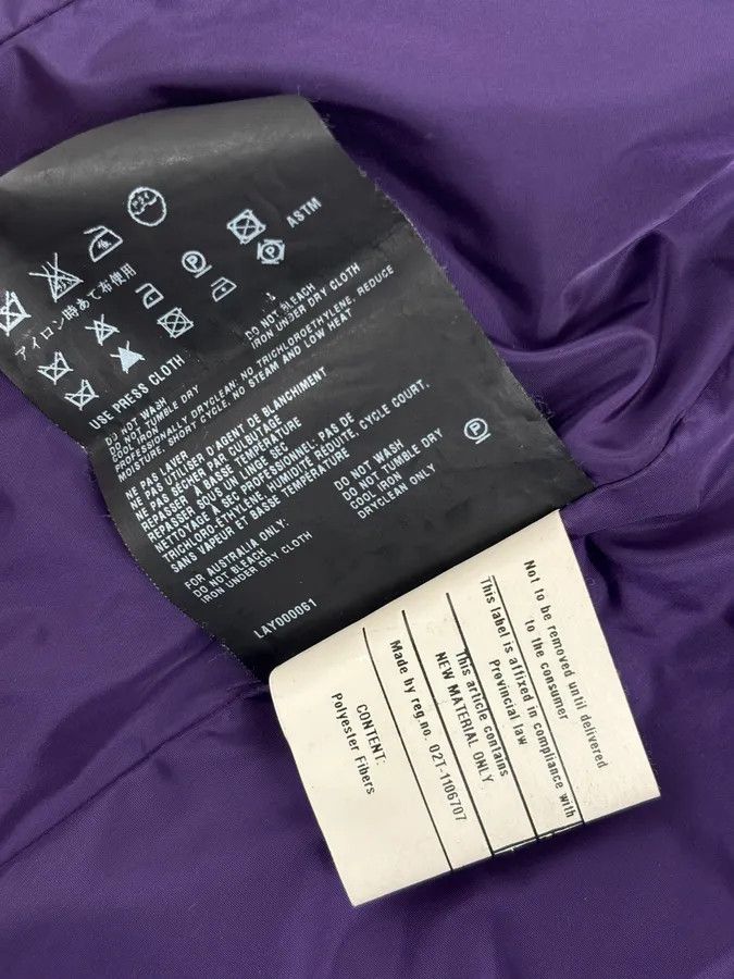 Prada AW2008 Prada Purple Nylon Light Jacket Size S / US 4 / IT 40 - 12 Thumbnail