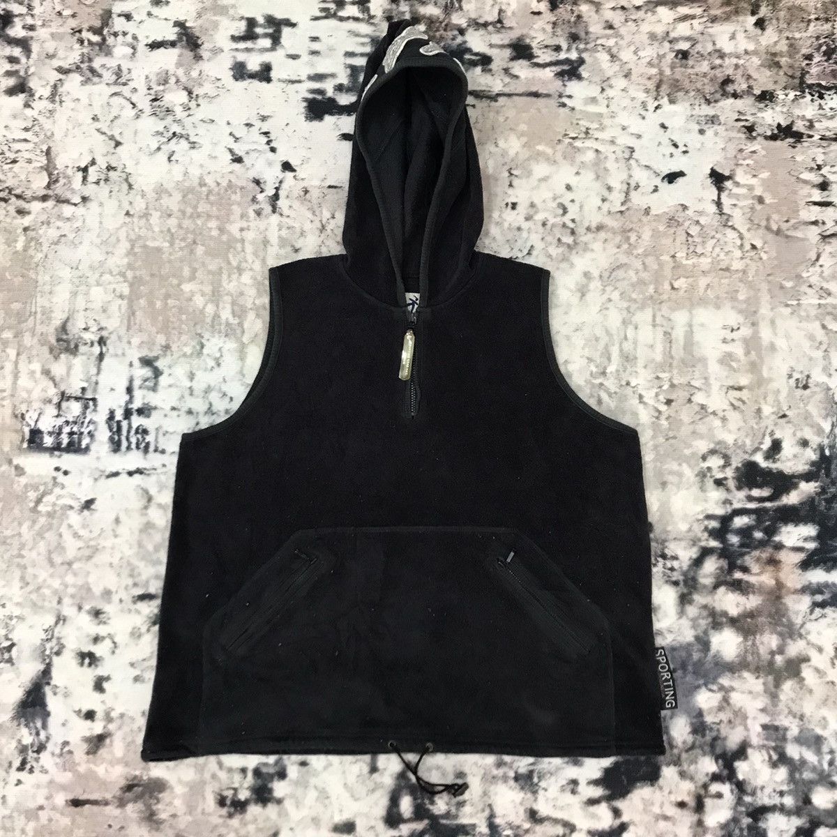 Hai Sporting Gear Vintage Hai Sporting Gear Issey Miyake Fleece Vests Hoodie Size US M / EU 48-50 / 2 - 3 Thumbnail
