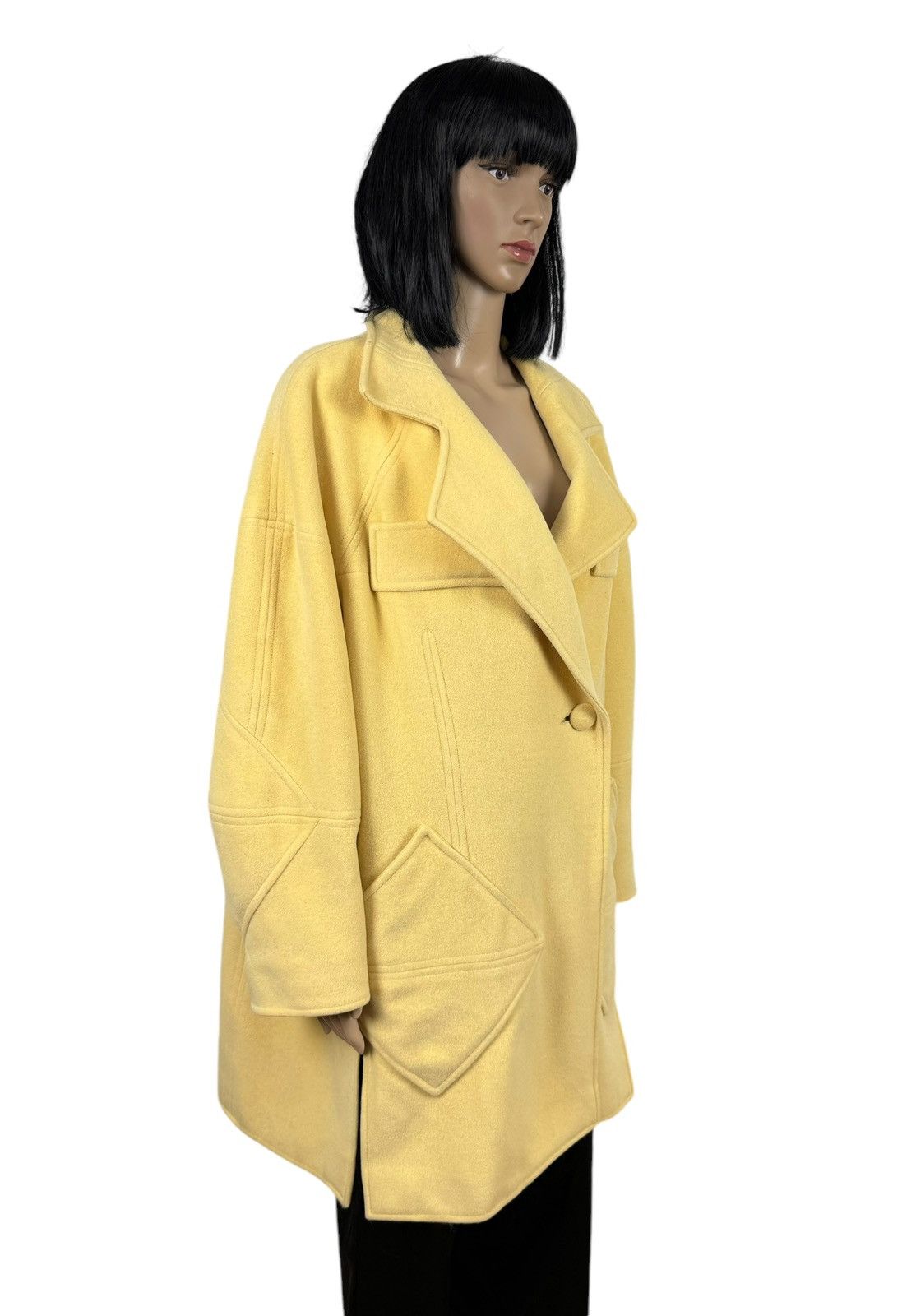 Christian Lacroix × Vintage Christian Lacroix Lana Wool Vintage Coat size 38 Size XS / US 0-2 / IT 36-38 - 4 Thumbnail