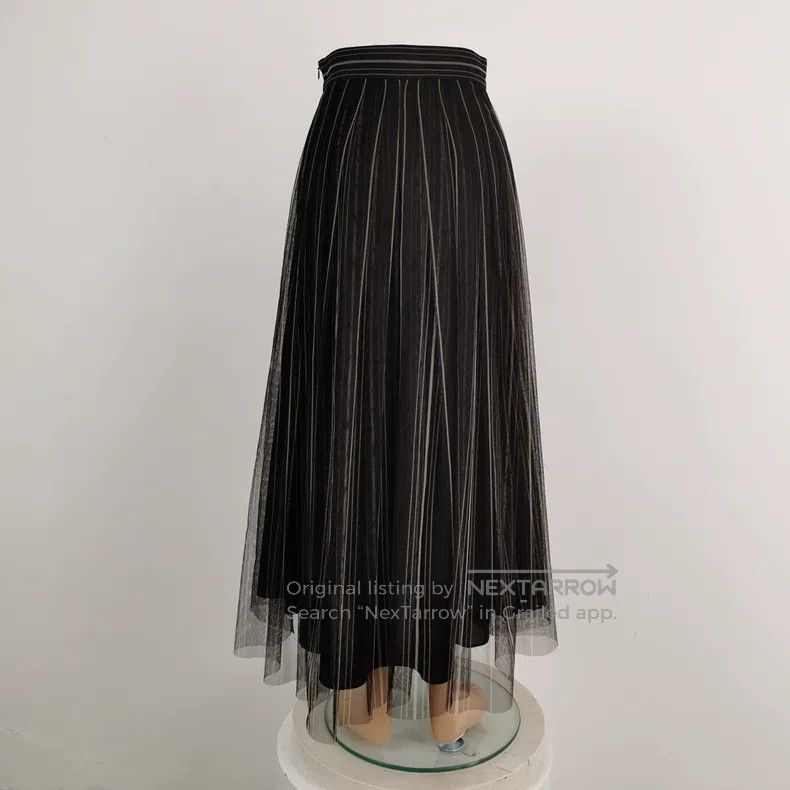 Brunello Cucinelli Brunello Cucinelli Contrast stripe skirt Size 25" / US 0 / IT 36 - 2 Thumbnail