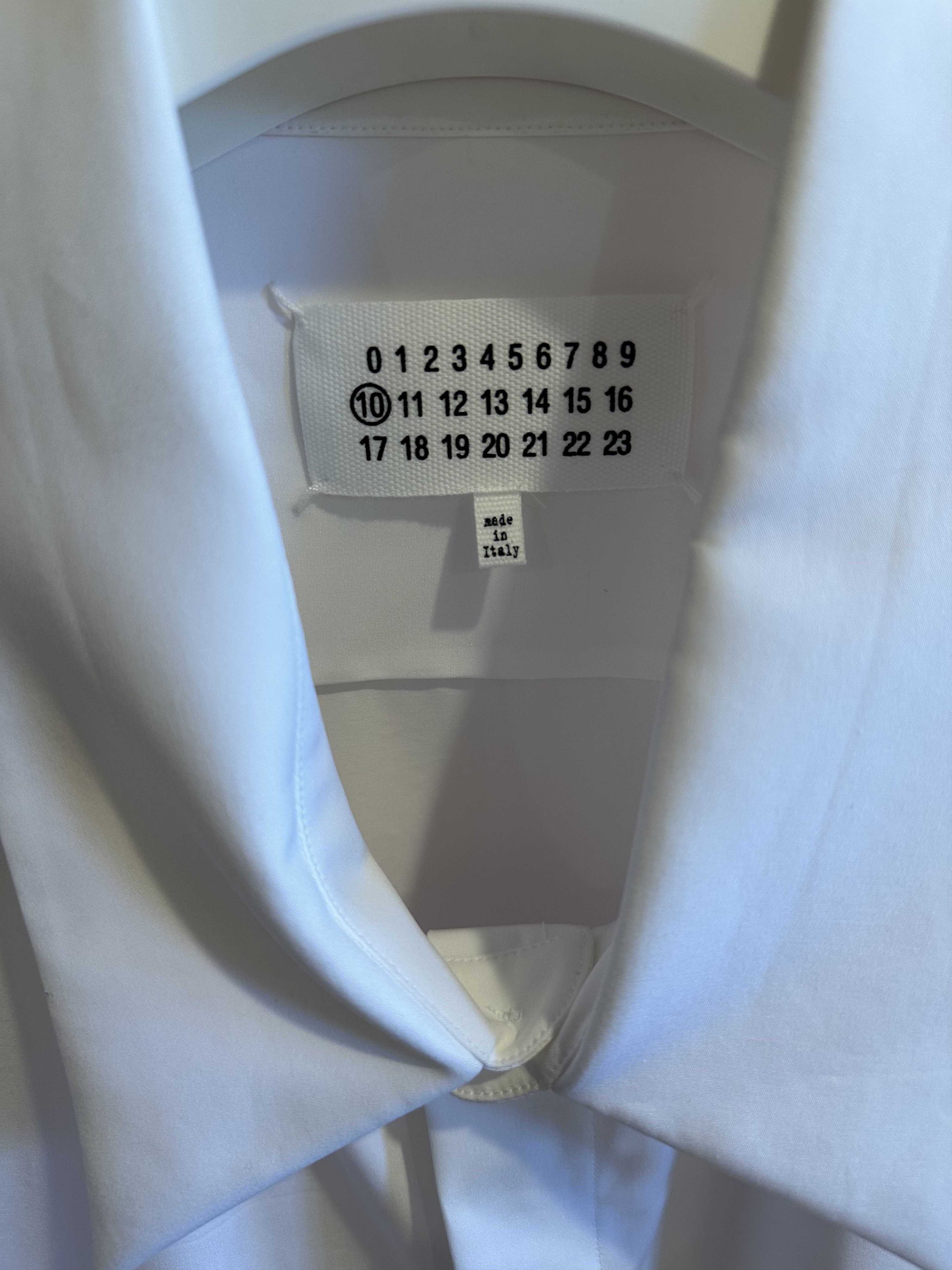 Maison Margiela Maison Margiela Poplin Short Sleeve Size US S / EU 44-46 / 1 - 8 Thumbnail