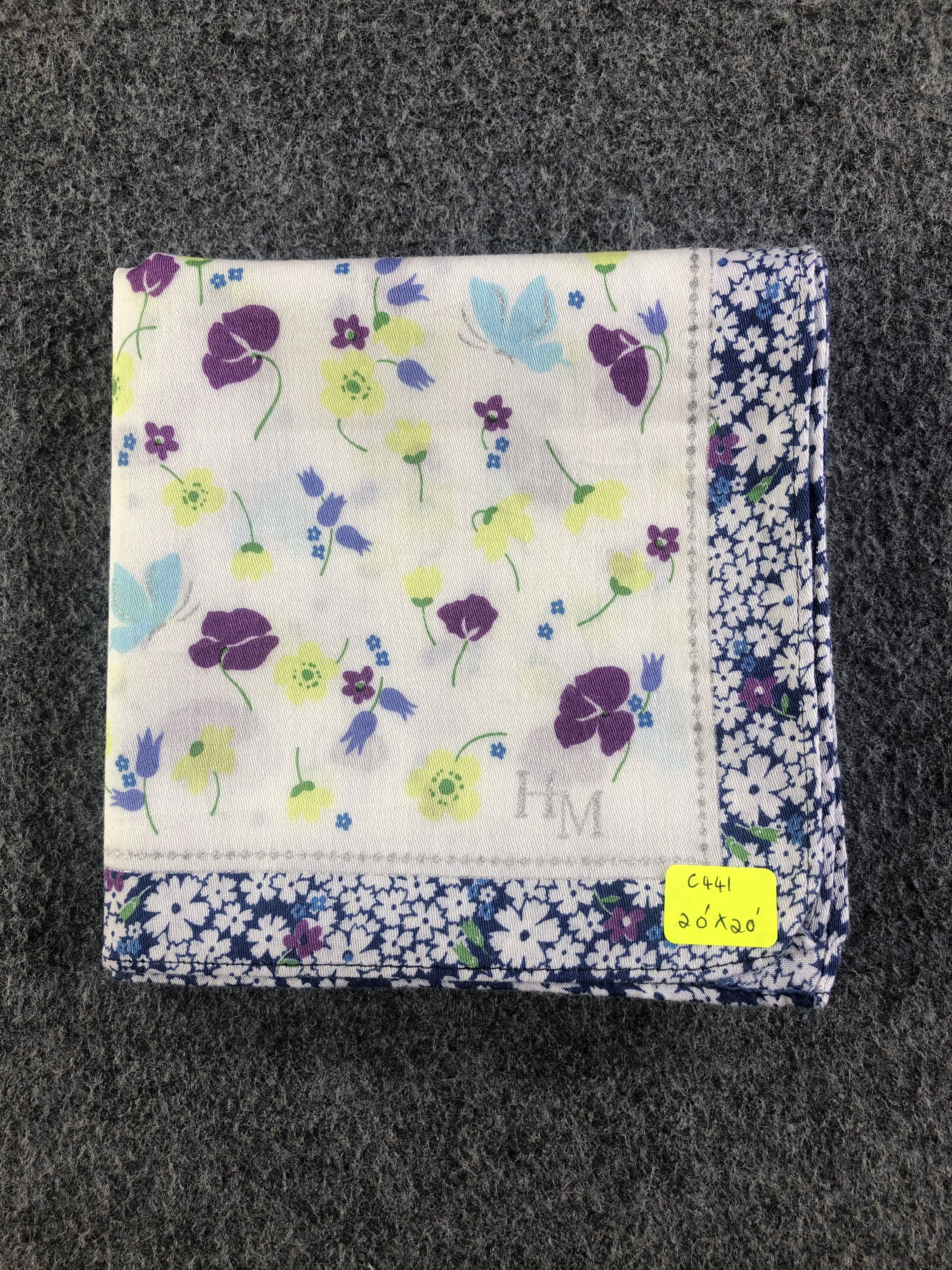 Hanae Mori Hanae Mori Handkerchief / Bandana / Neckerchief C421 Size ONE SIZE - 6 Thumbnail