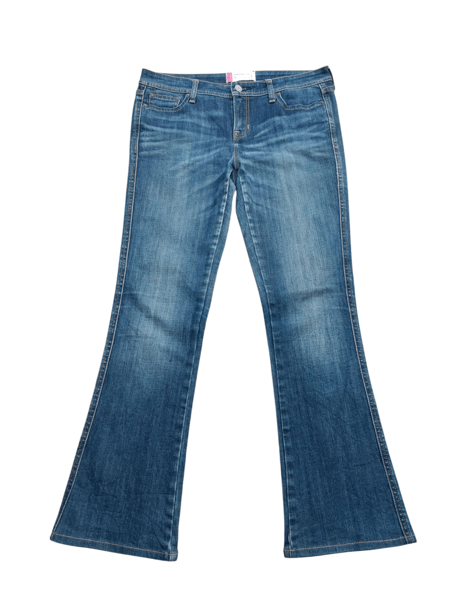 Gap × Round Two × Vintage Y2K GAP SKINNY BOOT CUT STRETCH WHISKERS FADED DENIM E211 Size US 32 / EU 48 - 3 Thumbnail