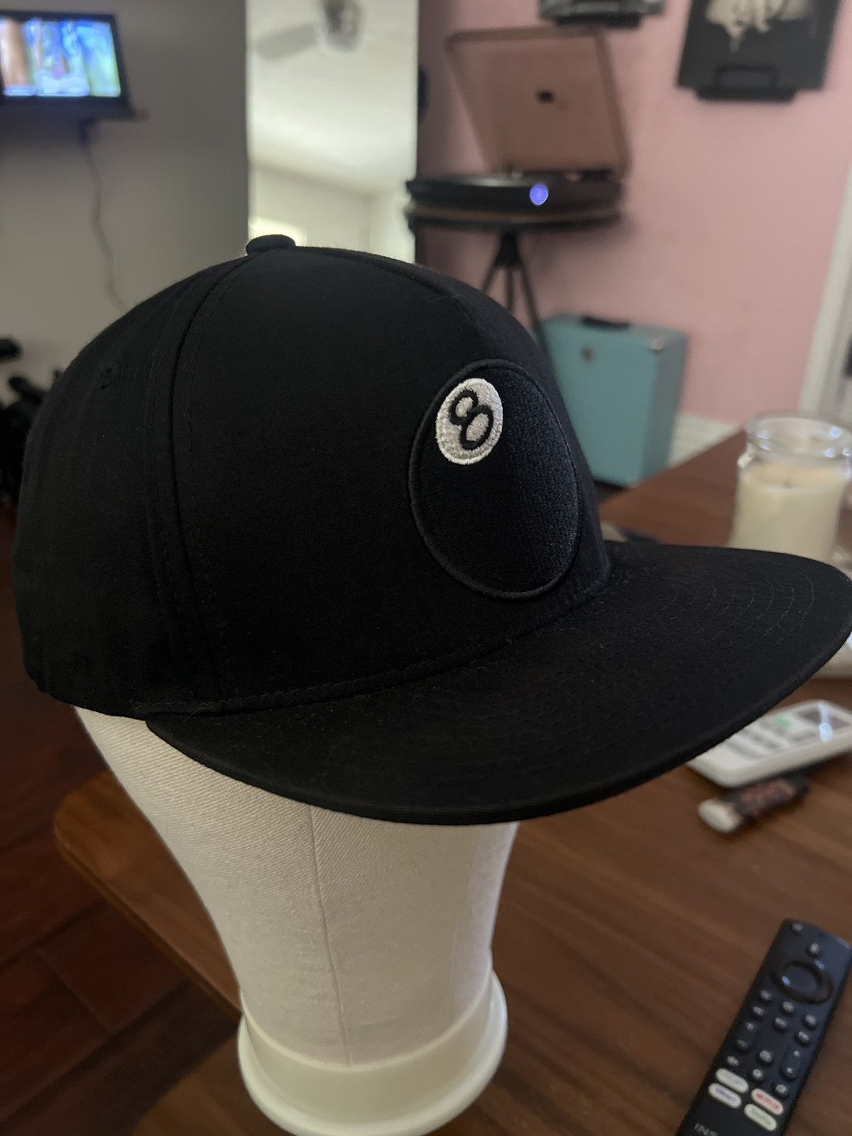 Stussy Stussy Snap Back 8Ball Patch Hat, Mid 2000s Size ONE SIZE - 3 Thumbnail