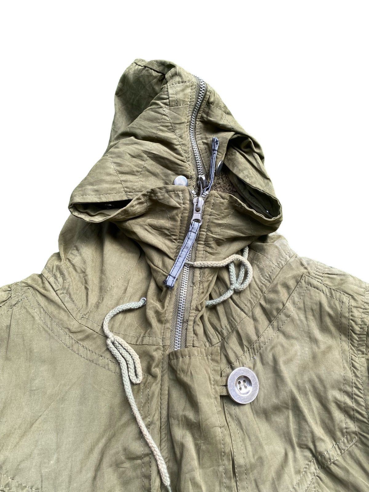 Hysteric Glamour Japanese Lip Service Punk Military tactical Hoodie jacket Size US M / EU 48-50 / 2 - 21 Thumbnail
