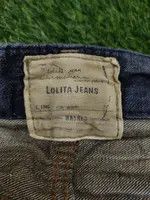 Japanese Brand Vintage Y2k Lolita Zipper Pocket Clawmark Faded Denim Jeans Size US 29 - 12 Thumbnail