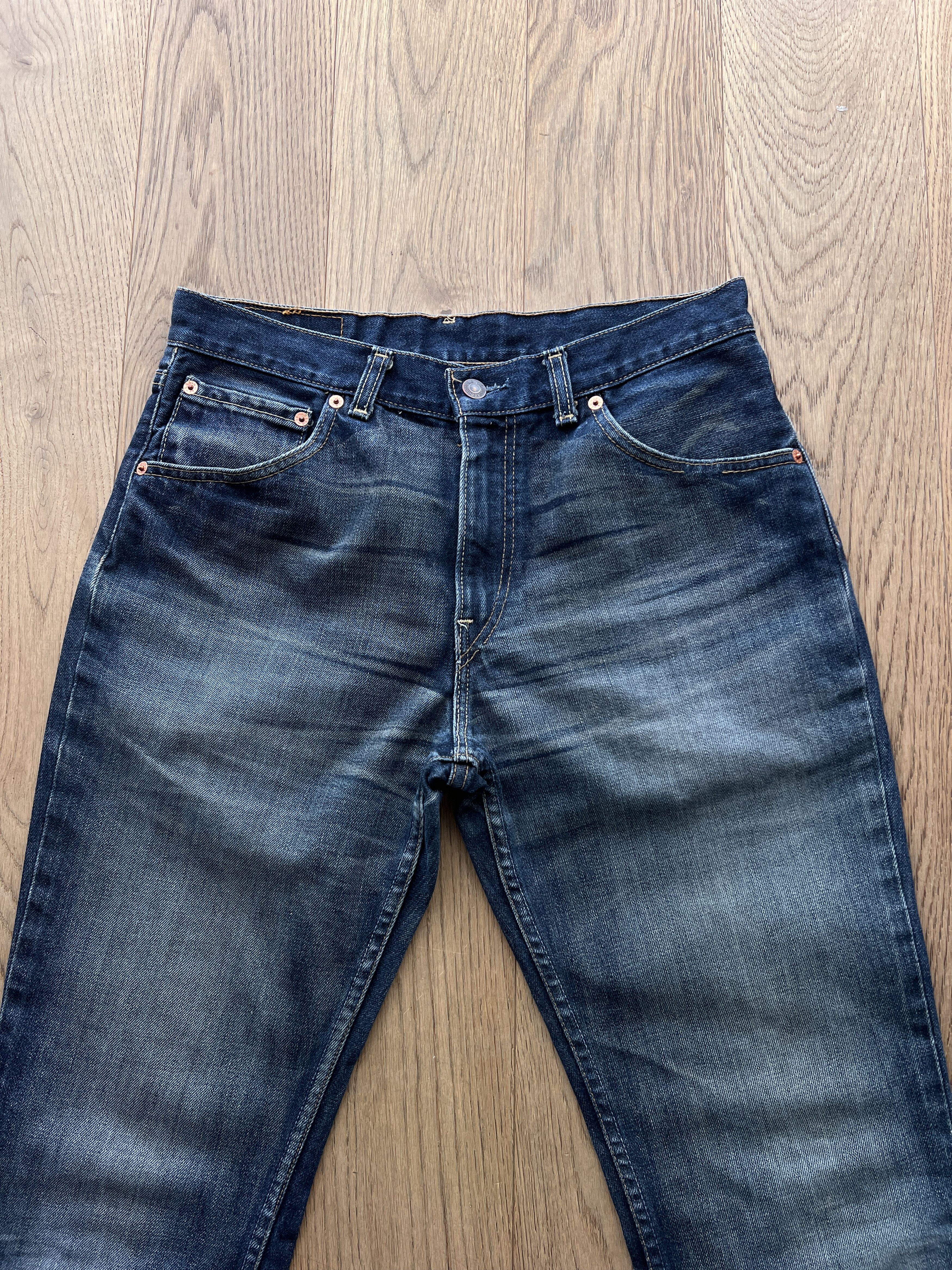 Levi's Vintage Clothing Levis 525 Flared boot cut VTG 00s Retro washed fabric denim Size US 30 / EU 46 - 10 Thumbnail