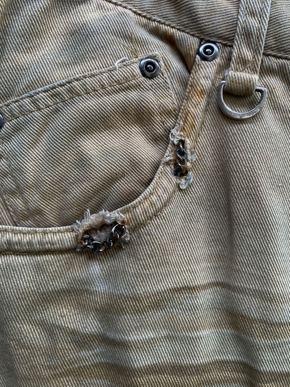 In The Attic Vintage Y2K InTheAttic Punk Seditionaries Buckle-back Jeans Size US 31 - 11 Thumbnail