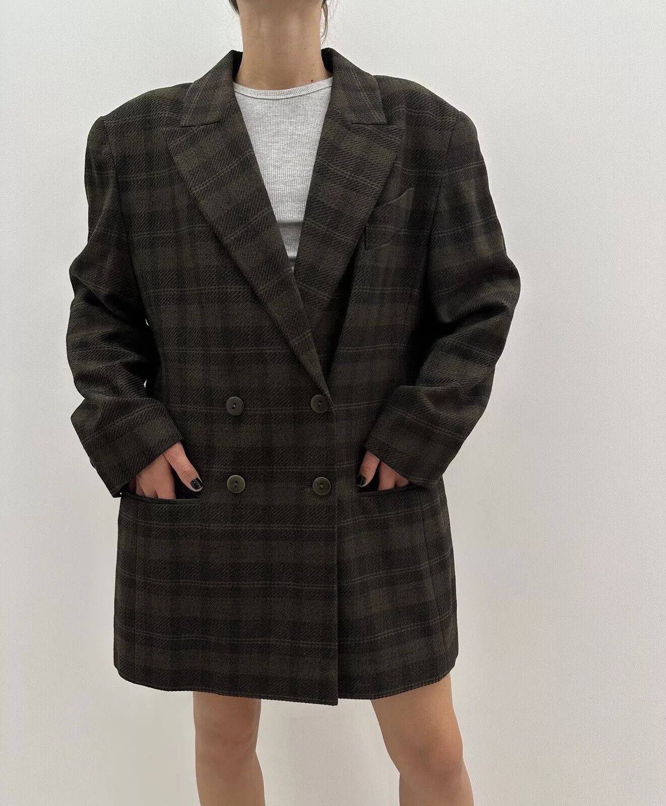 Karl Lagerfeld Vintage KL by Karl Lagerfeld Double Breast Blazer Jacket Size L / US 10 / IT 46 - 15 Thumbnail