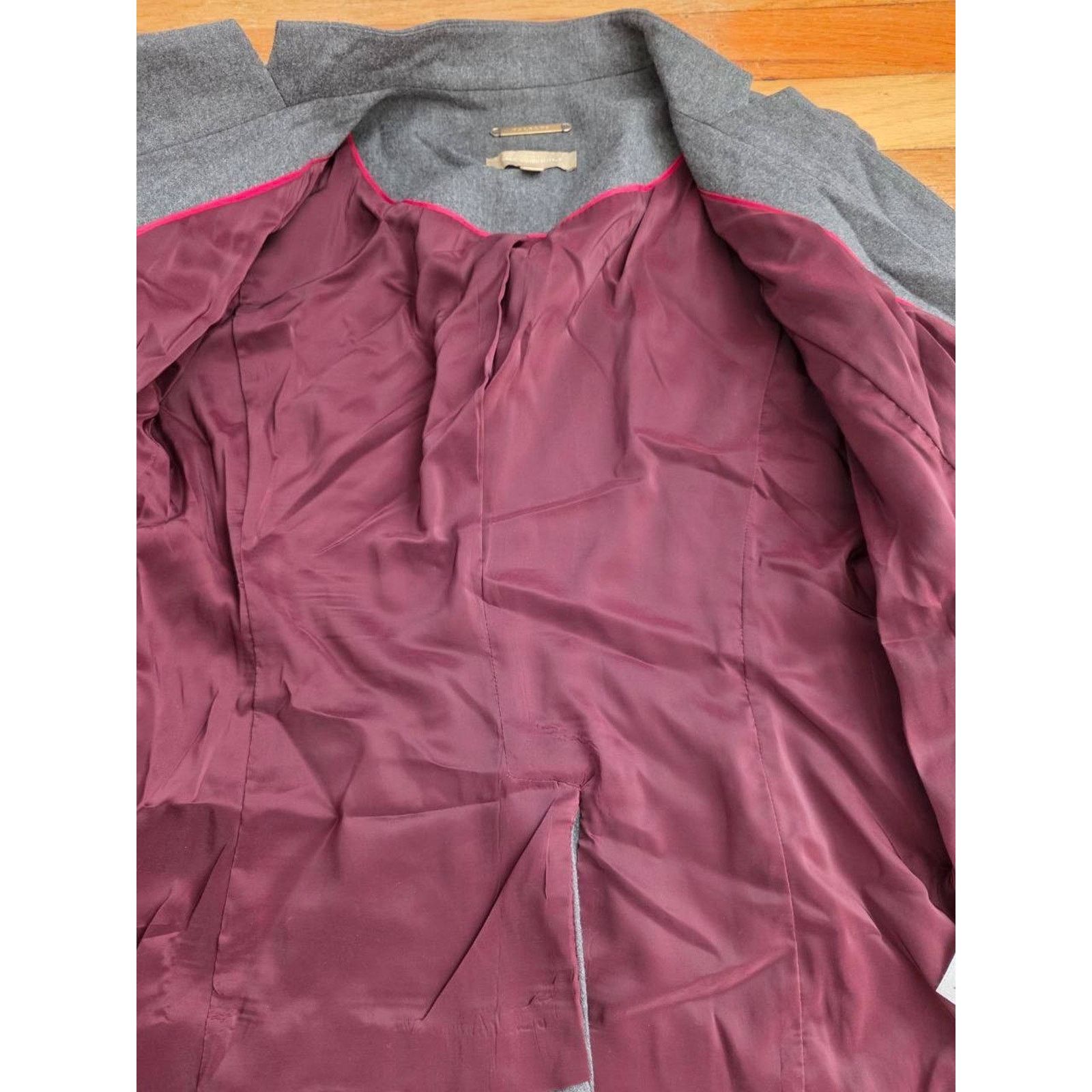 Robert Talbott Talbots Women's Jacket Wool w/ Pockets Fuly Size 6 P A001484 Size M / US 6-8 / IT 42-44 - 5 Thumbnail