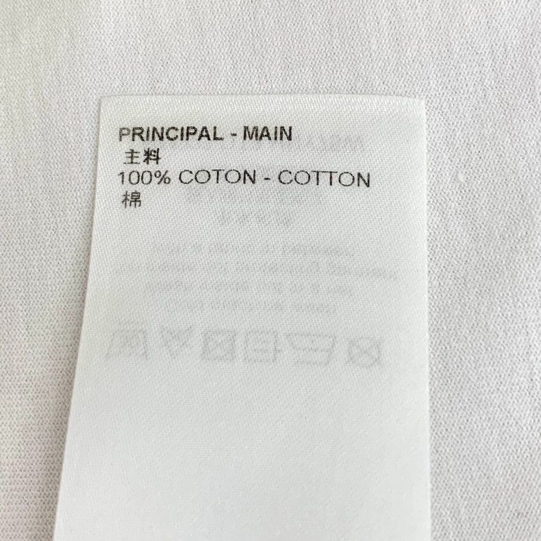 Louis Vuitton Louis Vuitton White logo monogram embroidered cotton crewn Size US M / EU 48-50 / 2 - 7 Thumbnail