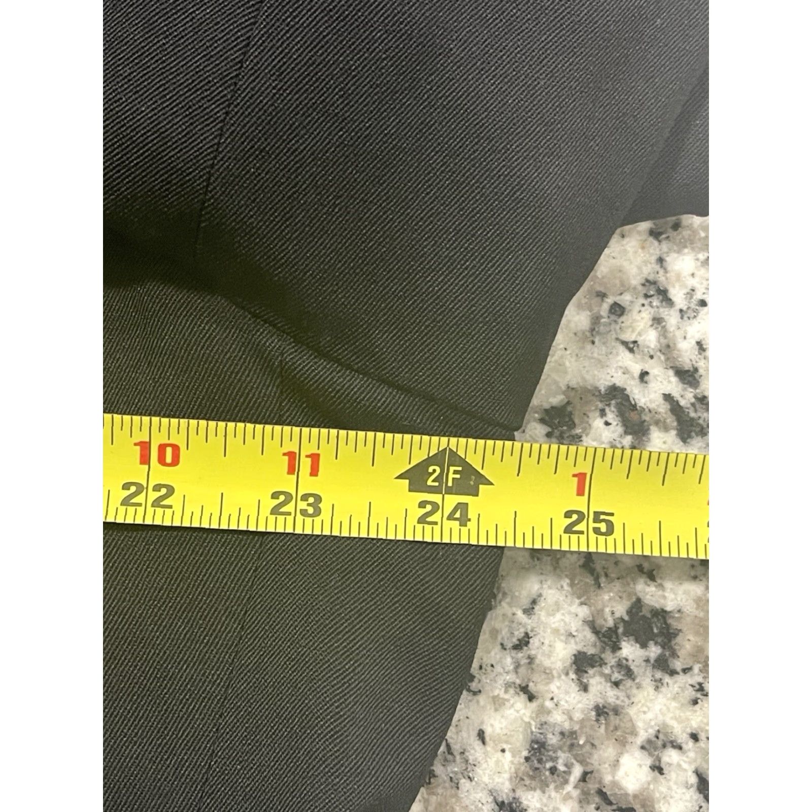 Polo Ralph Lauren VTG Polo Ralph Lauren Blazer 46 Black Wool 2 Button Notch USA 1990s Men Regular Jacket Blazer, Single-Breasted, Dry Clean Only, Solid, Cupro Lining Size US XXL / EU 58 / 5 - 7 Thumbnail