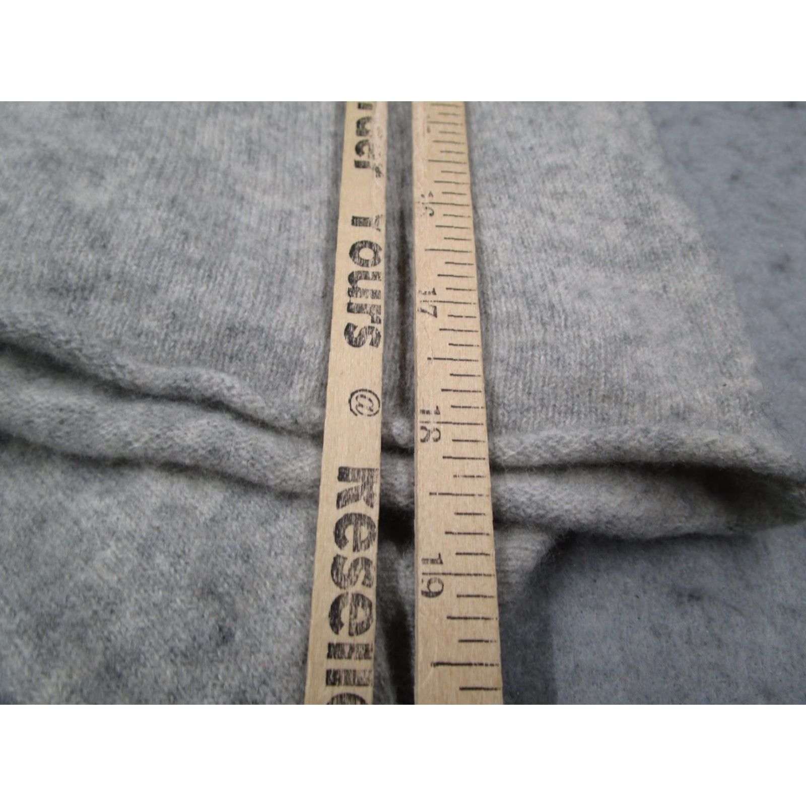 James Perse Brochu Walker Cashmere Sweater Womens Extra Small Gray Long Sleeve Wrap Size XS / US 0-2 / IT 36-38 - 6 Thumbnail