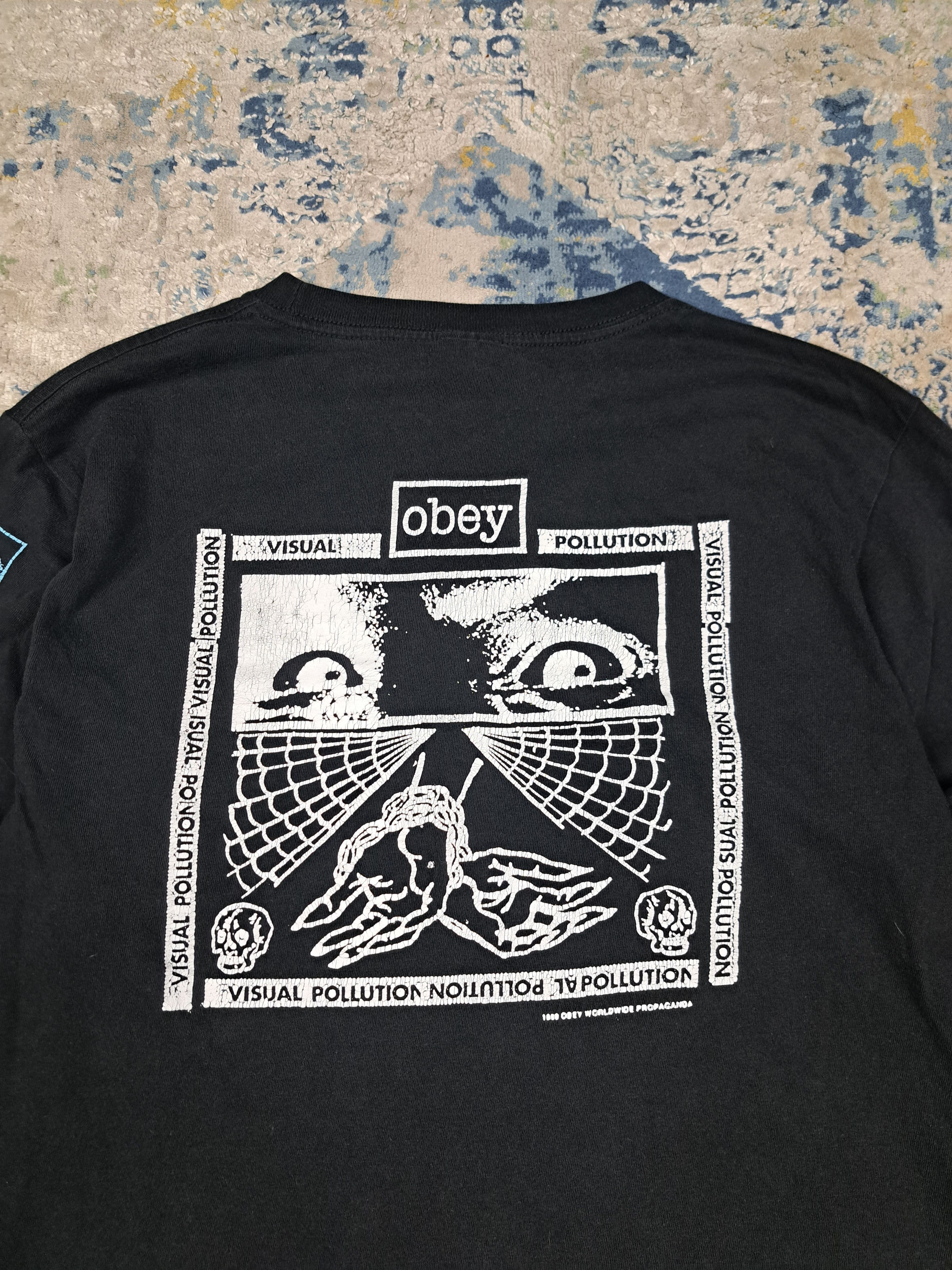 Obey Obey Visual Pollution Propaganda Longsleeve Streetwear Skate Size US S / EU 44-46 / 1 - 2 Thumbnail