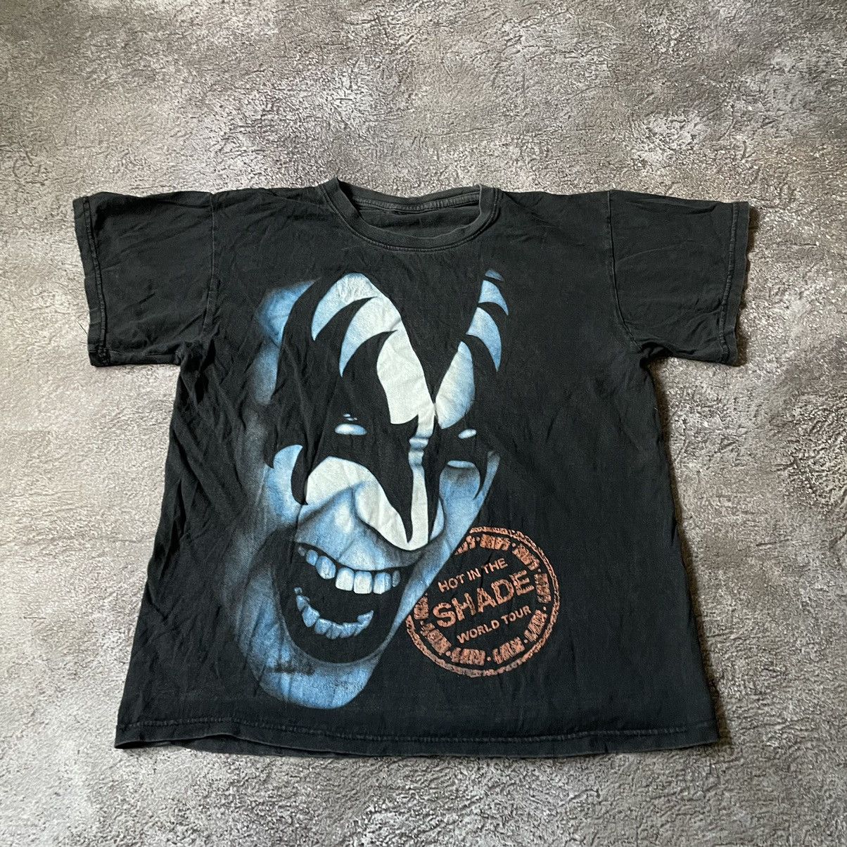 Vintage Vintage 90s KISS Band Tee Sun Faded Graphic Punk Grunge M Size US M / EU 48-50 / 2 - 3 Thumbnail