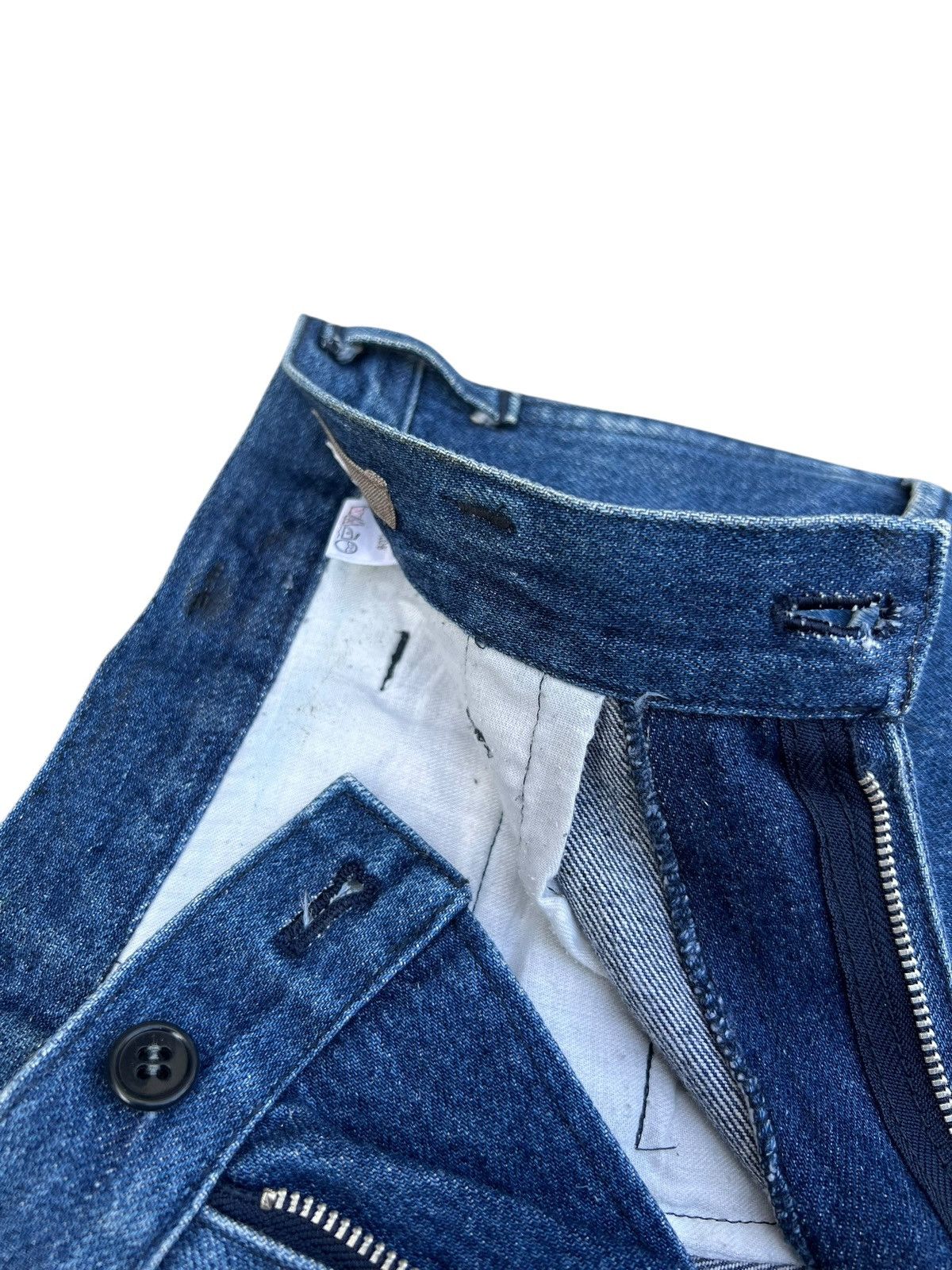 Yohji Yamamoto RARE! 80s Yohji Yamamoto Y’s For Men Fade Denim Baggy Jeans Size US 28 / EU 44 - 8 Thumbnail