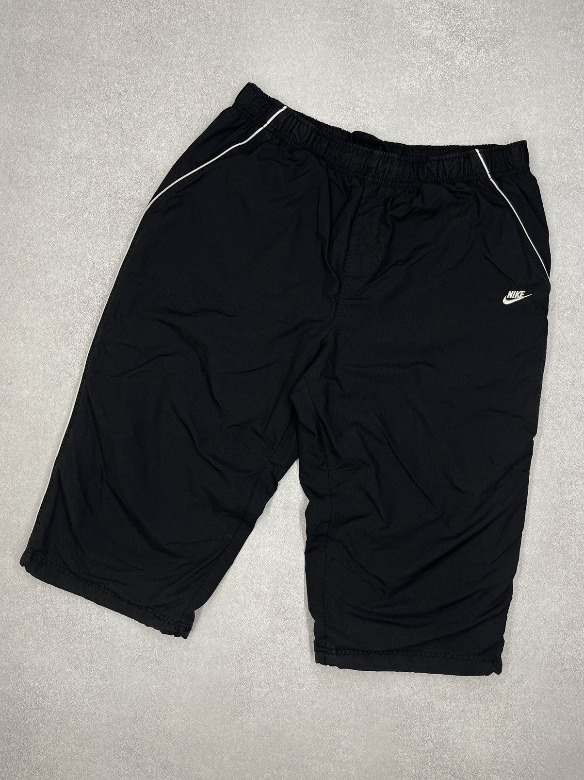 Nike × Nike ACG × Vintage Vintage Nike Nylon Black Shorts Drill Y2K ACG TN Size US 36 / EU 52 - 1 Thumbnail