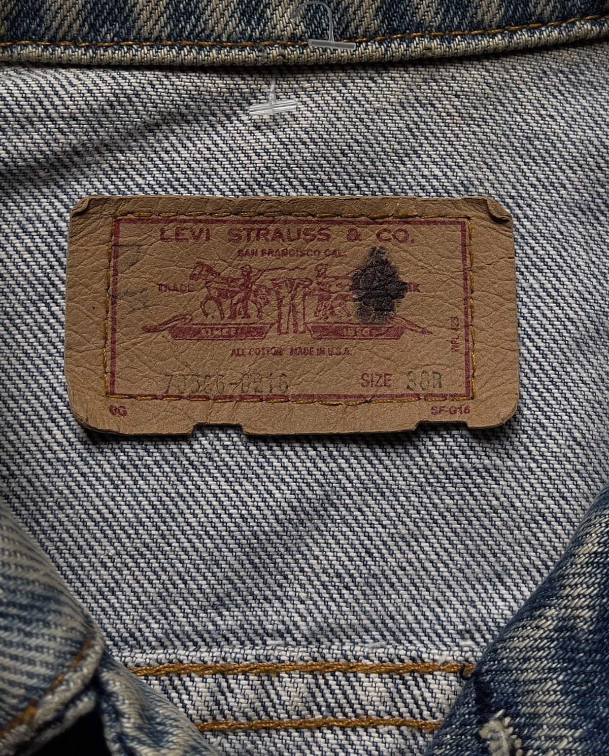 Levi's × Vintage Levis 70506-0216 vintage Made In usa Size US M / EU 48-50 / 2 - 7 Thumbnail