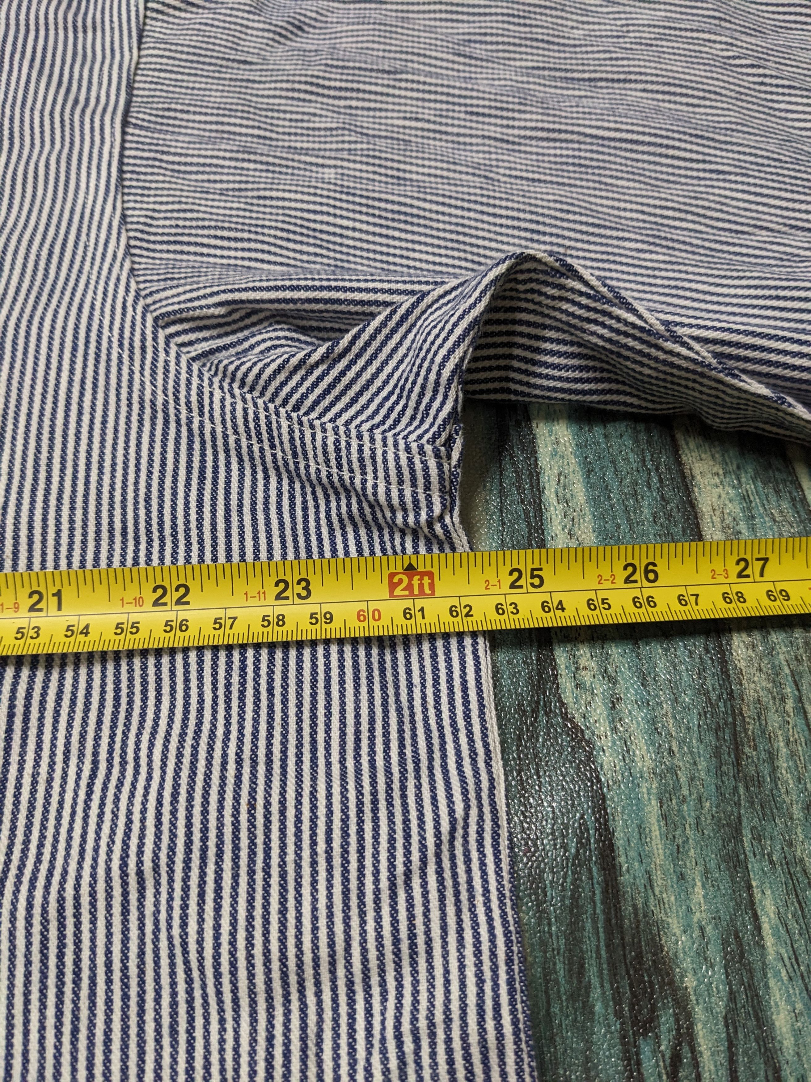 Big Mac Vintage 70's BIGMAC JC PENNY Hickory Shirt Size US XXL / EU 58 / 5 - 4 Thumbnail