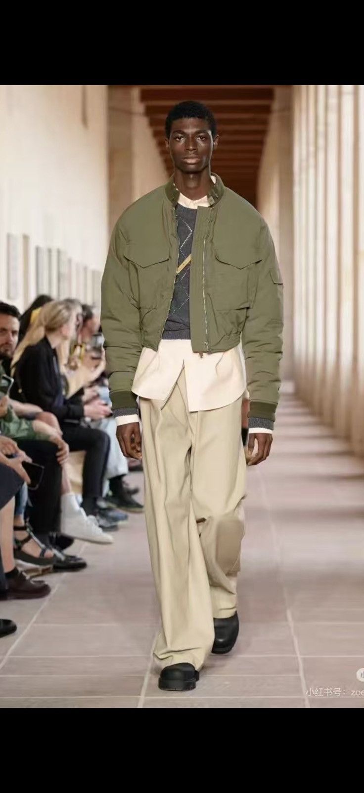 Givenchy olive green military bomber jacket size 48 Size US M / EU 48-50 / 2 - 1 Thumbnail