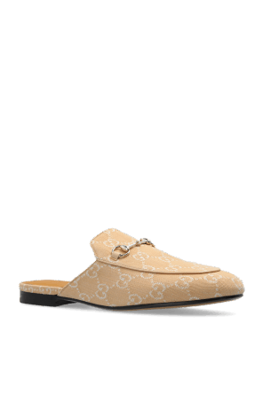 Gucci o1s1wg110425 GG Monogrammed Slides in Beige Size US 10 / IT 40 - 5 Thumbnail