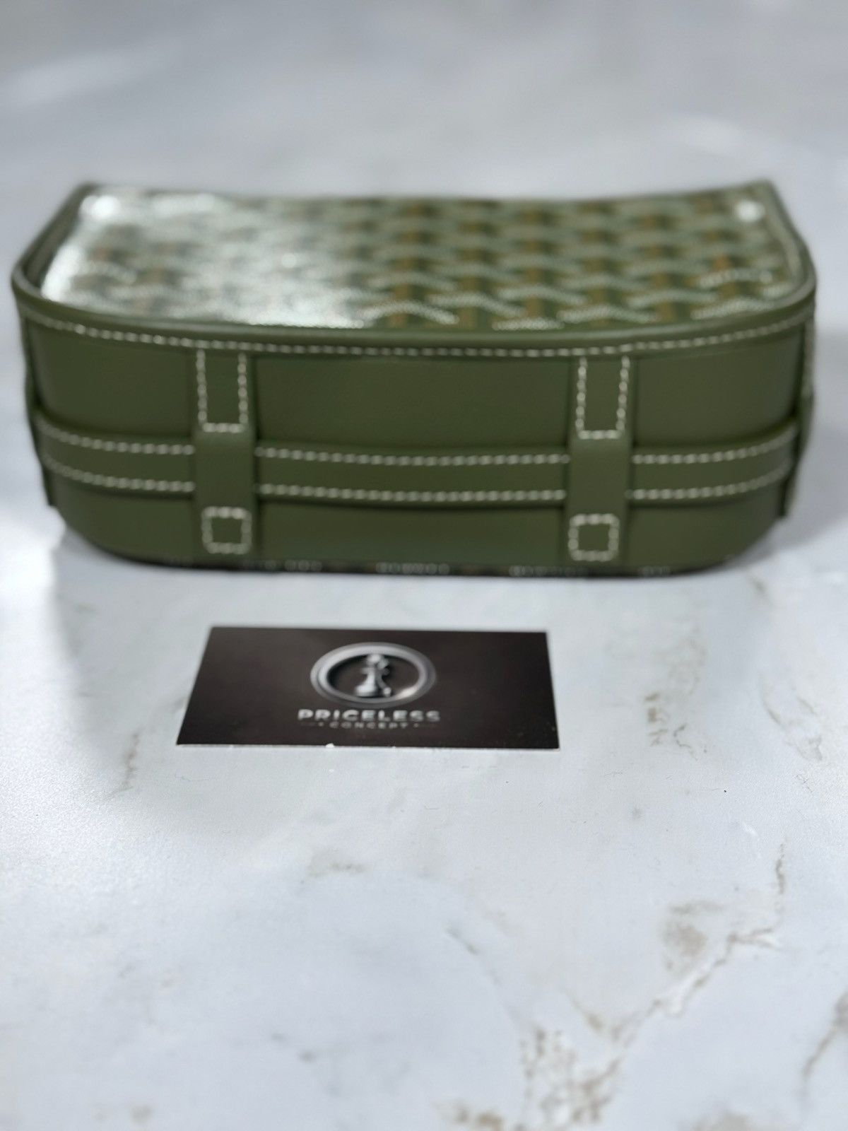 Goyard Goyard limited edition khaki green Belvedere Size ONE SIZE - 5 Thumbnail