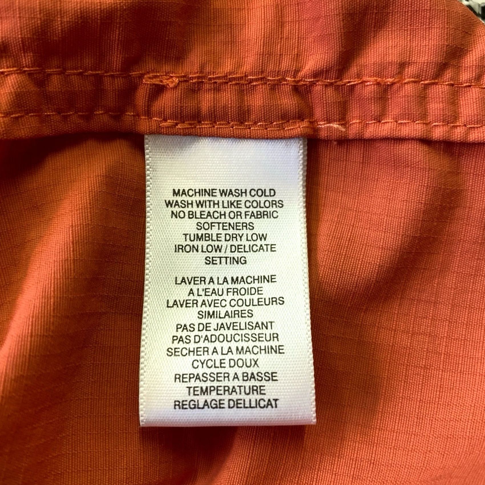 ExOfficio ExOfficio Shirt Performance Mens Large Orange Fishing 100% Polyester Plaid Button-Up Long Sleeve Outdoors Mens Regular Orange Fishing Plaid Shirt Size US L / EU 52-54 / 3 - 4 Thumbnail