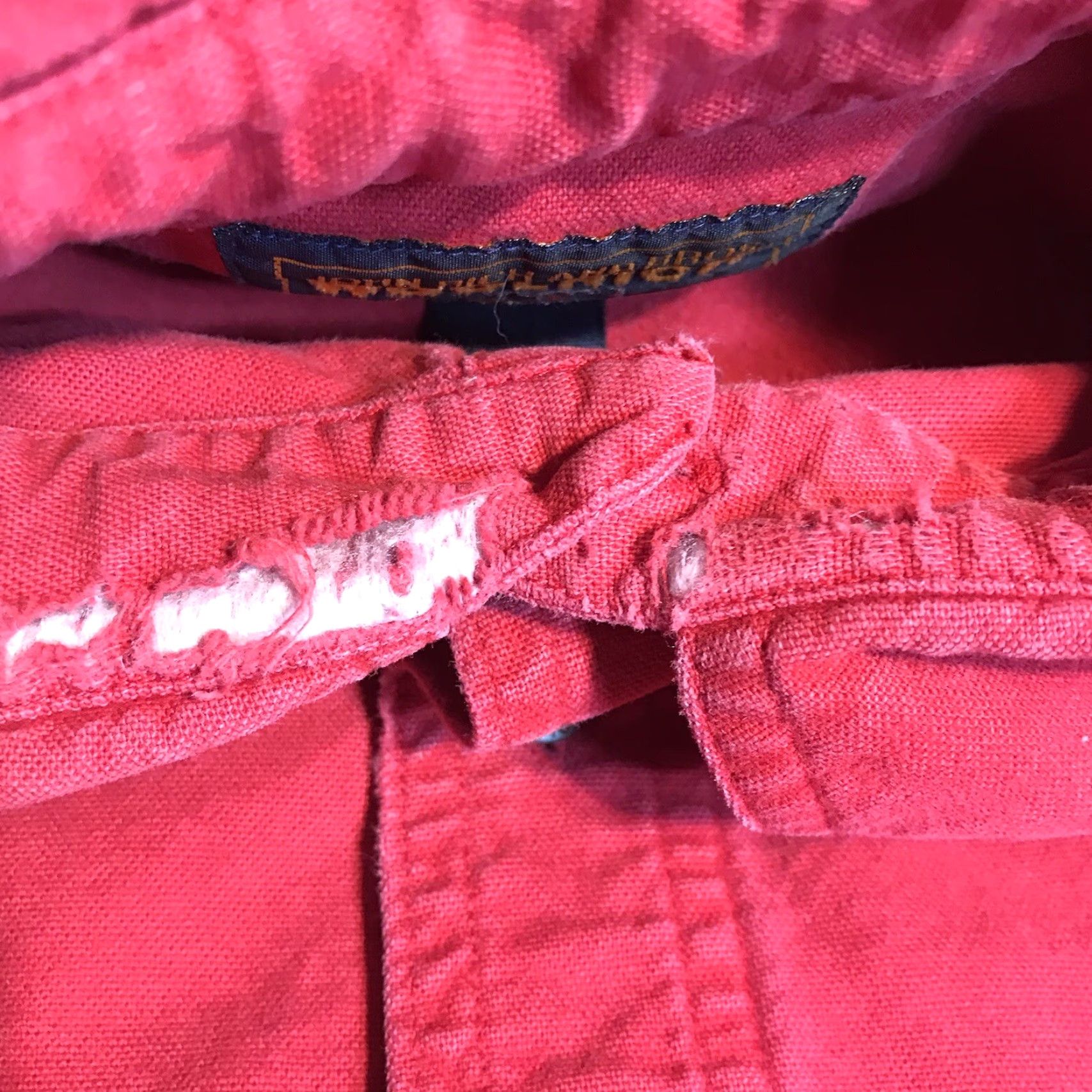 Vintage VINTAGE Woolrich Shirt Mens 2XL Red Button Up Sportsman Outdoor Worn Distressed Size US XXL / EU 58 / 5 - 4 Thumbnail