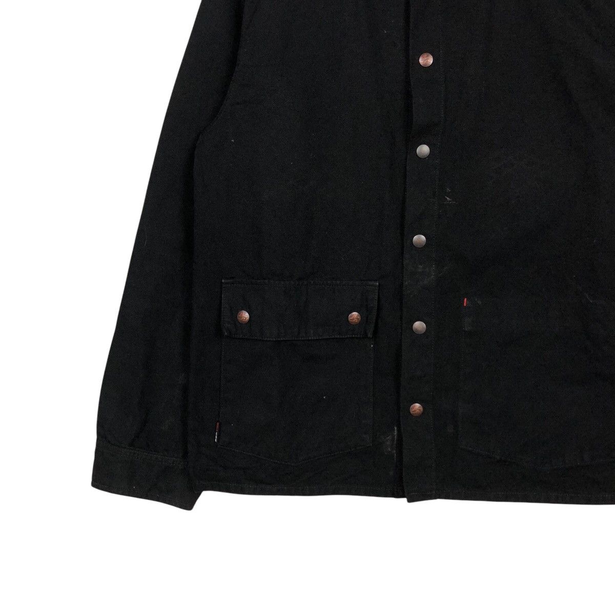 Japanese Brand 📌Vintage Chore Work Jacket Duck Canvas Red Ear Issey Miyake Size US M / EU 48-50 / 2 - 5 Thumbnail