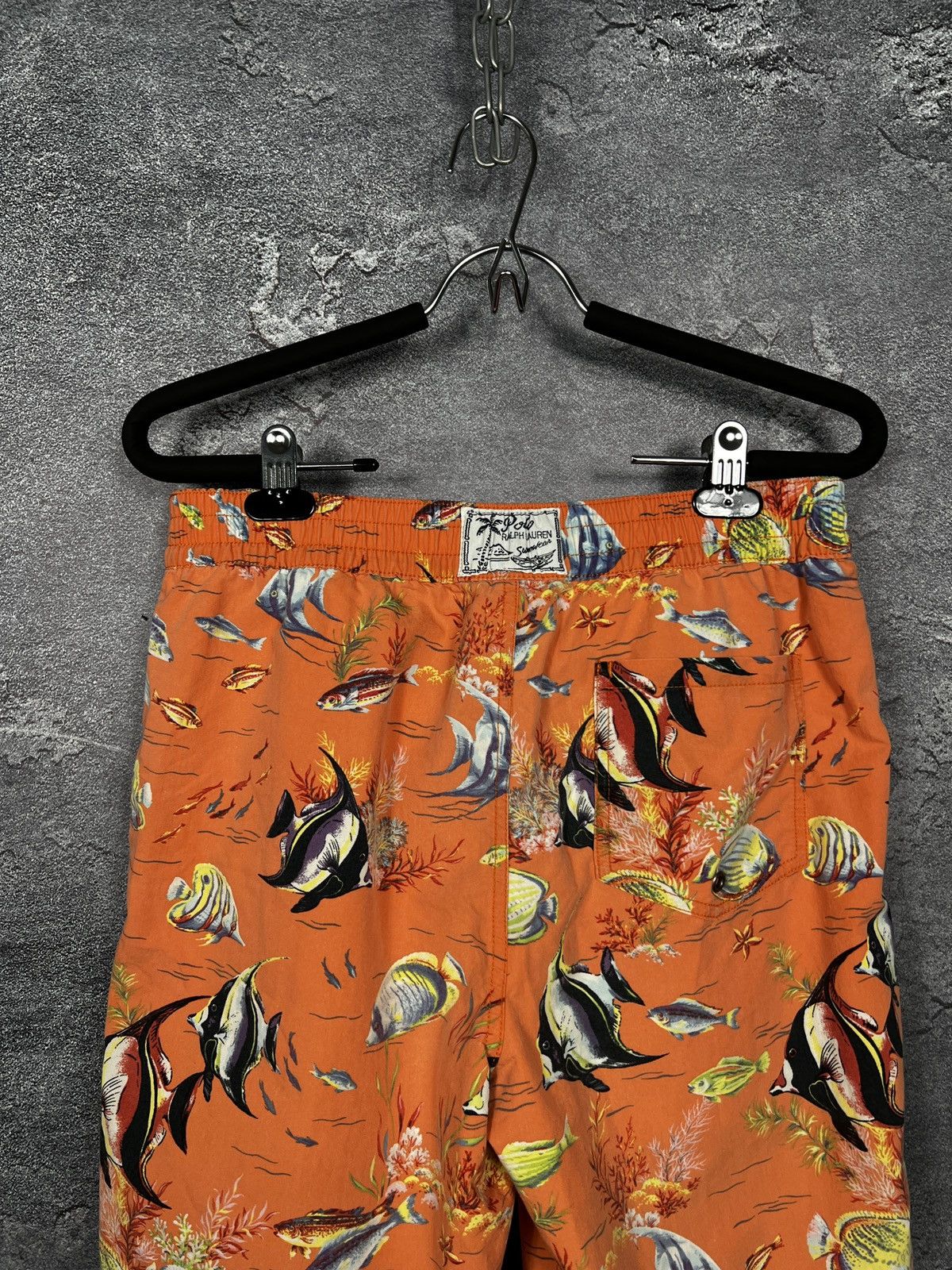 Polo Ralph Lauren Vintage Ralph Lauren All Over Fish Print Swim Shorts Size S Size US 30 / EU 46 - 13 Thumbnail
