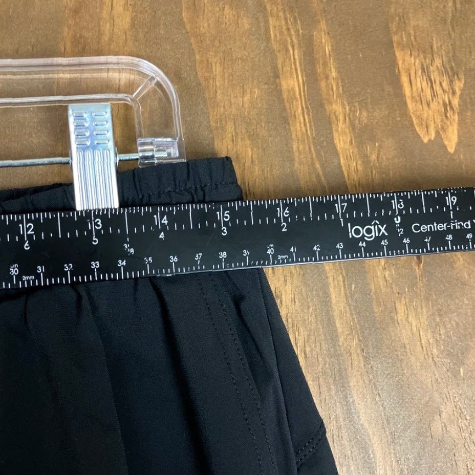Fabletics Fabletics Pants The One Jogger Pull On Stretch Medium Black Woman Activewear Casual Travel Lightweight Zip Pocket Athletic Menopause? Size 32" / US 10 / IT 46 - 6 Thumbnail