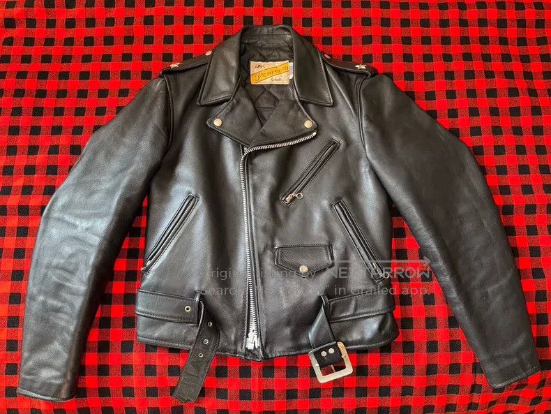 Schott Schott Classic cable-stayed rock 613 jacket Size US M / EU 48-50 / 2 - 1 Thumbnail