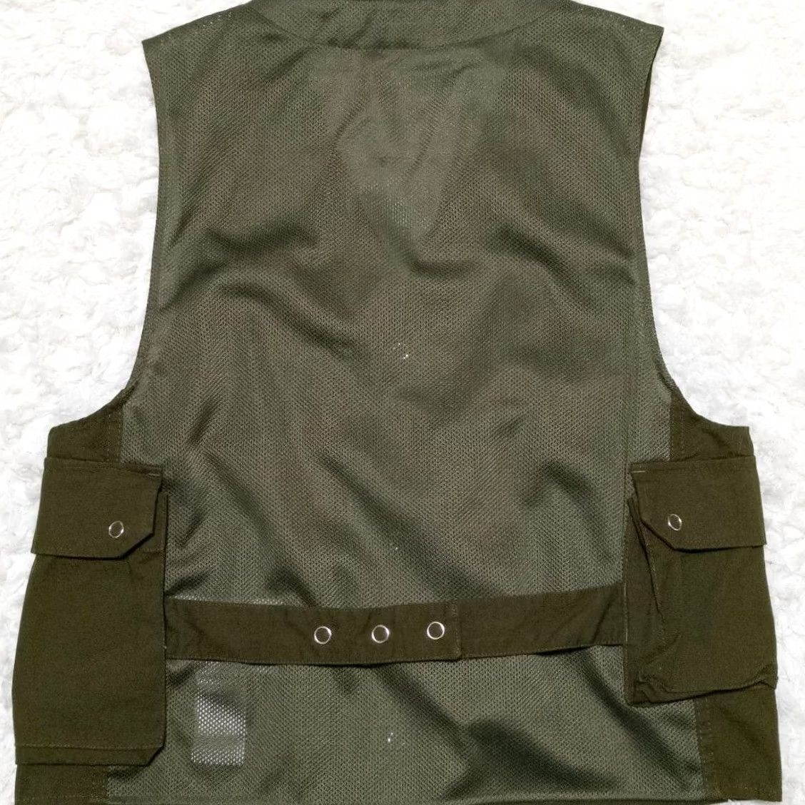 Engineered Garments Engineered Garments Vest Size S Khaki Green Cotton Military Men's Pre-owned Size US S / EU 44-46 / 1 - 2 Thumbnail