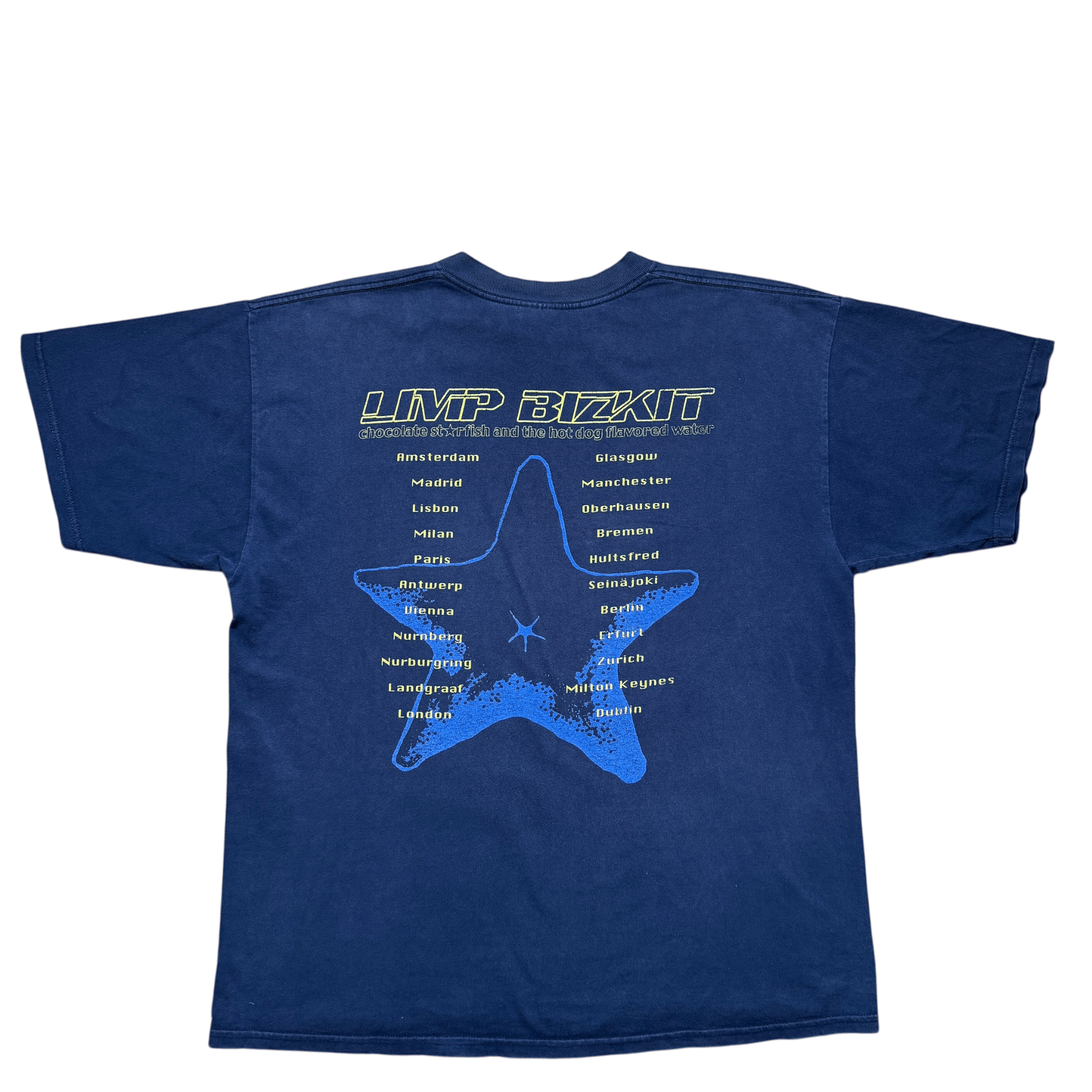 Vintage Vintatge Limp Bizkit Tour T-shirt RARE Size US XL / EU 56 / 4 - 2 Thumbnail