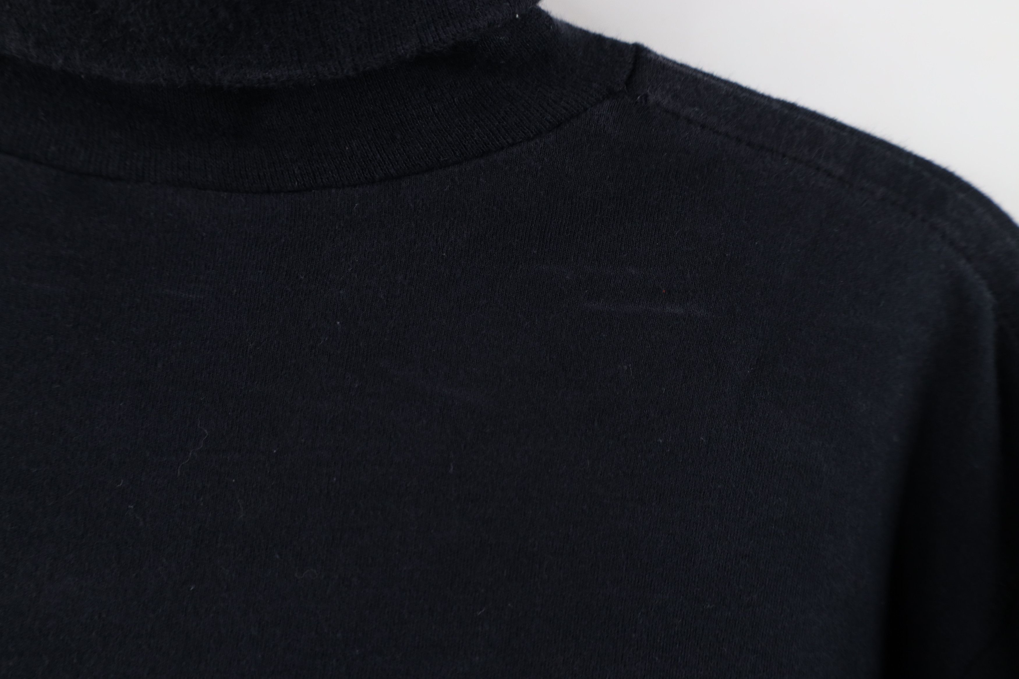 Brooks Brothers Vintage 60s 70s Brooks Brothers Turtleneck T-Shirt Black Size S / US 4 / IT 40 - 4 Thumbnail