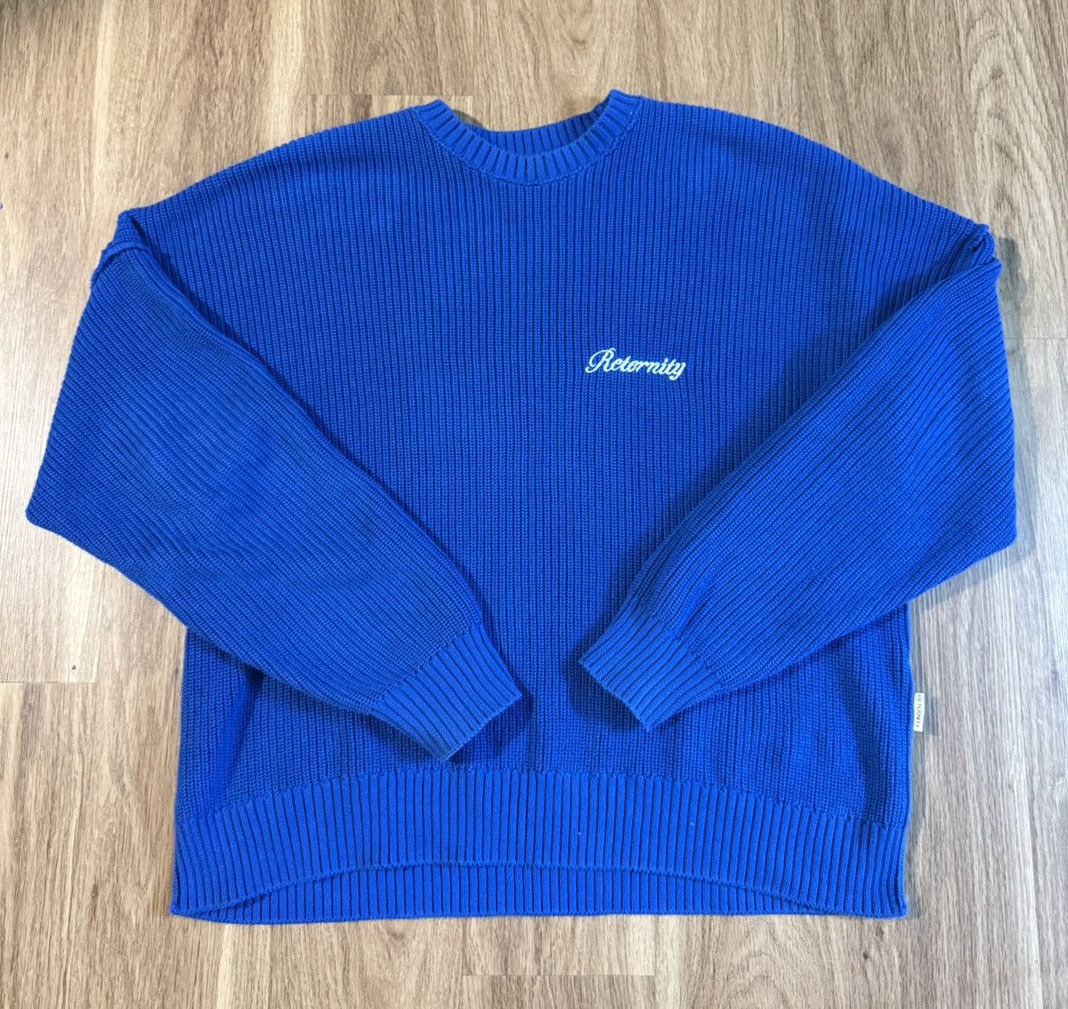 Other Reternity Atelier Royal Blue Knit Sweater Size US M / EU 48-50 / 2 - 3 Thumbnail