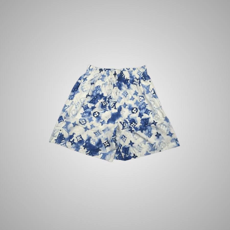 Louis Vuitton LOUIS VUITTON MONOGRAM WATERCOLOR BLUE SWIM SHORTS Size US 36 / EU 52 - 2 Thumbnail