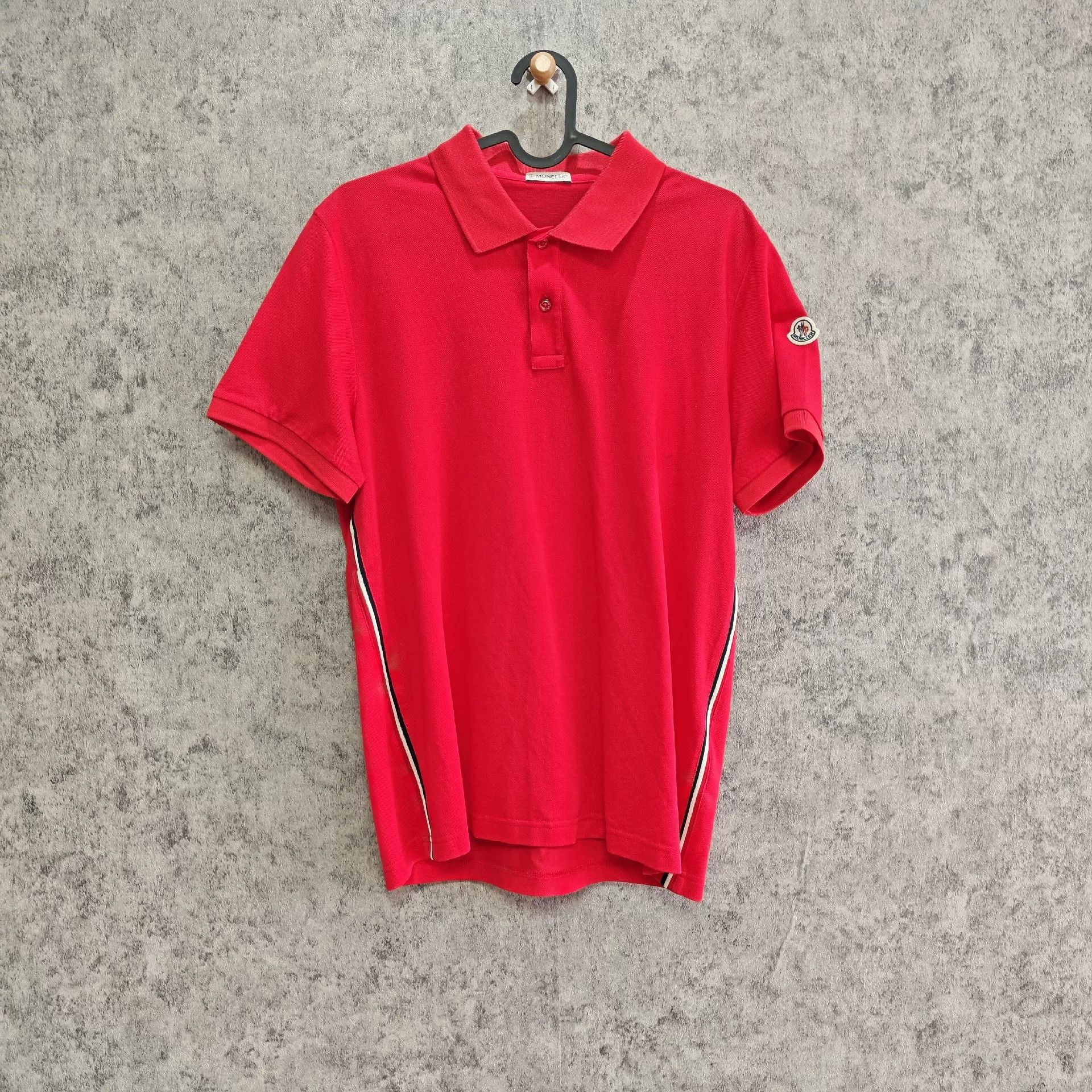 Moncler Moncler Polo l Men Size US L / EU 52-54 / 3 - 1 Thumbnail