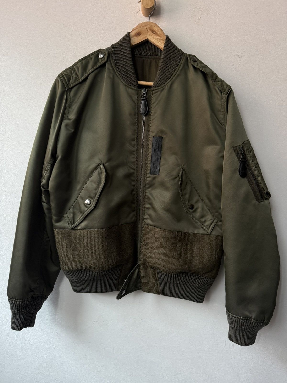 Berluti F/W17 Berluti Haider Ackerman Reversible Bomber Jacket Size US S / EU 44-46 / 1 - 2 Thumbnail