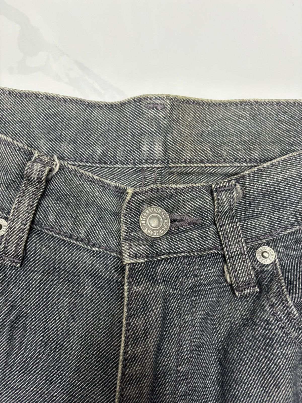 Helmut Lang × Uniqlo VINTAGE UNIQLO BAGGY JEANS HELMUT LANG COTTON STYLE JEANS Size US 30 / EU 46 - 9 Thumbnail