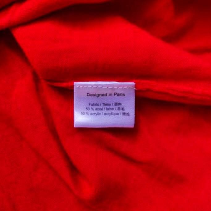 Dior Women's Christian Dior Vintage Red Turtleneck Sweater Size S / US 4 / IT 40 - 10 Thumbnail