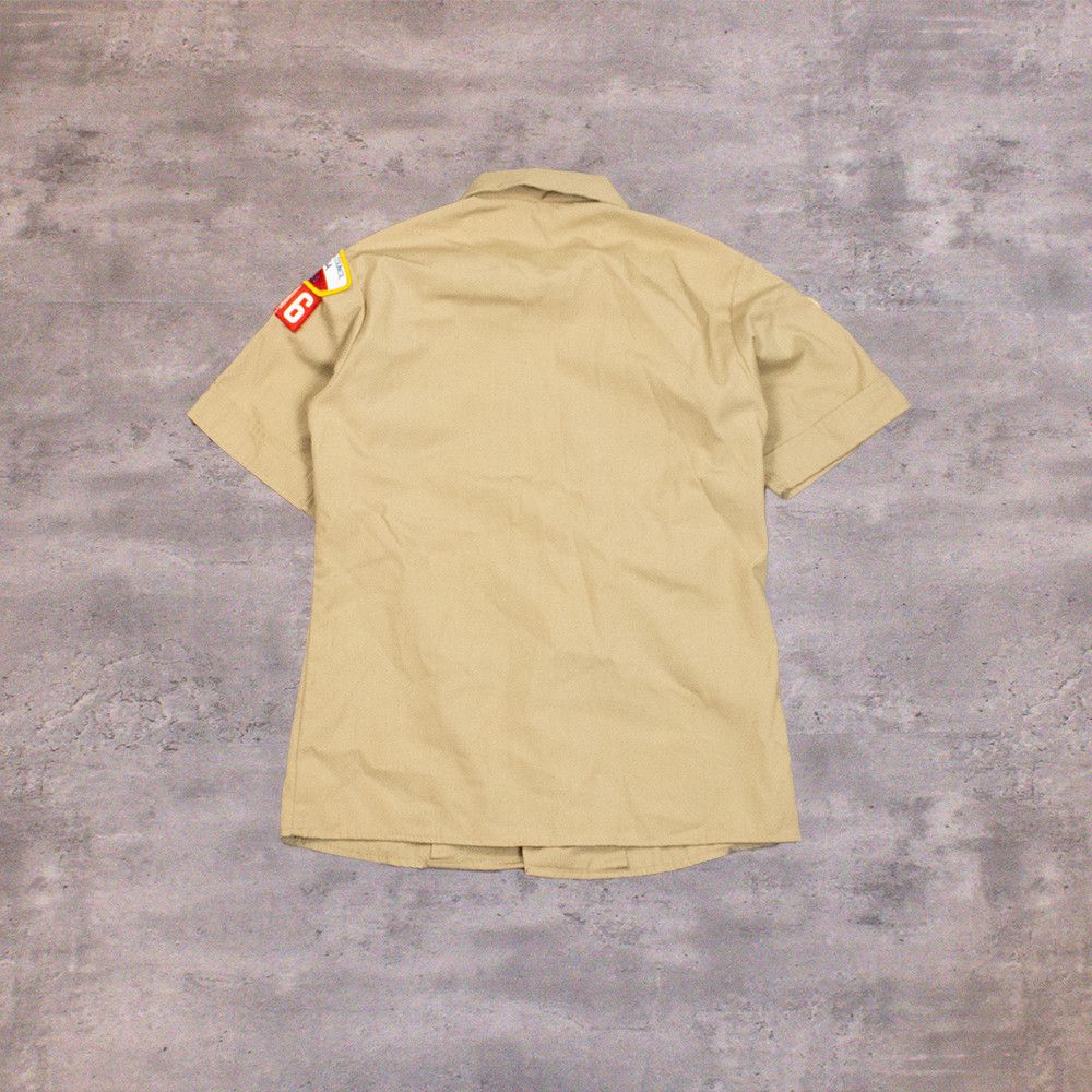 Vintage Vintage 80's Boy Scouts Of America Brown Short Sleeve Shirt Size US XS / EU 42 / 0 - 4 Thumbnail