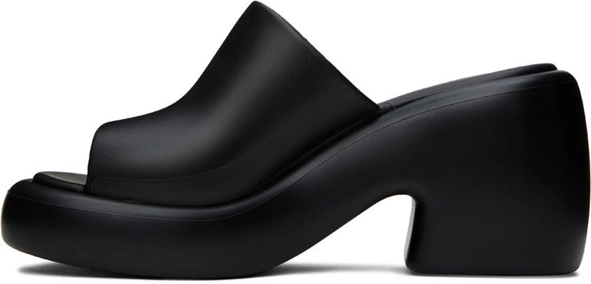 Salvatore Ferragamo o1s1rm0824 Deva Heeled Mules in Black Size US 7.5 / IT 37.5 - 3 Thumbnail