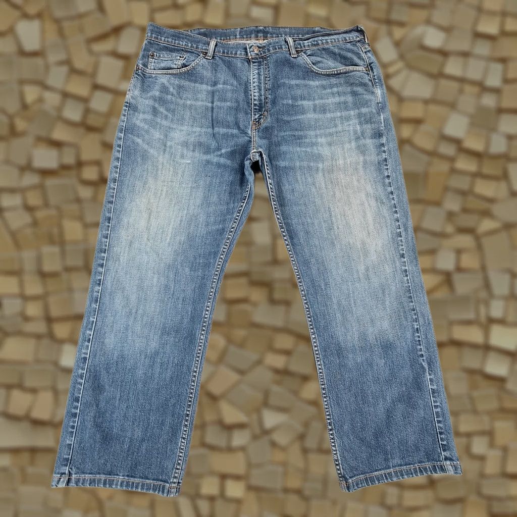 Levi's Levi’S 559 Mens Baggy Jeans Blue W40 L28 Relaxed Fit Straight Leg Denim - Vintage - 90s - USA - Zipper Size US 40 / EU 56 - 1 Thumbnail
